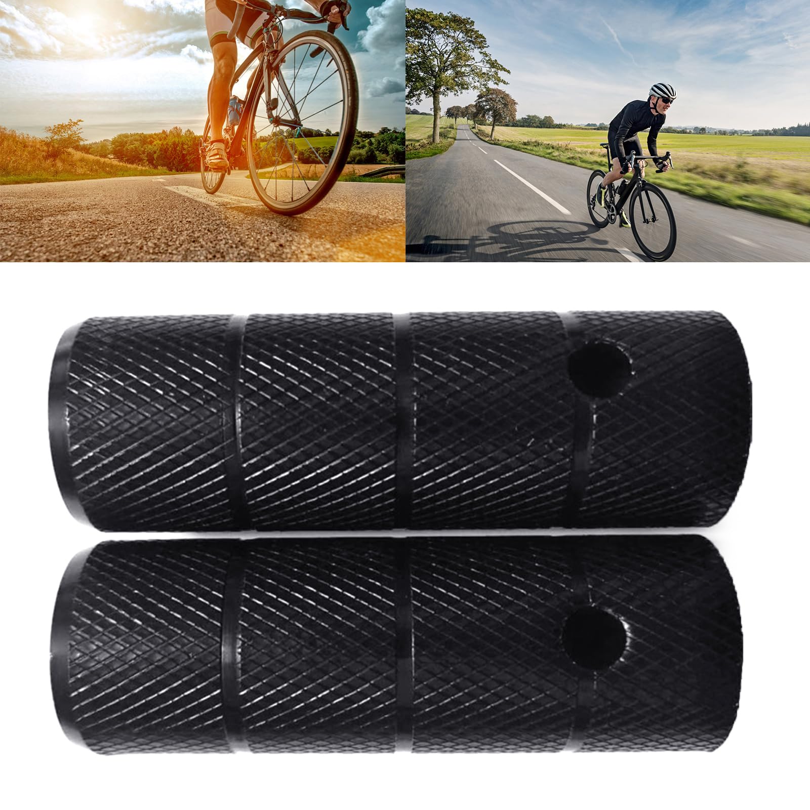 Gnbzxce Bicycles Foot Pegs Antiskid Bicycles Foot Rest Stunt Pegs Antislip Bikes Rear Feet Pedals Mountain Bikes Accessories