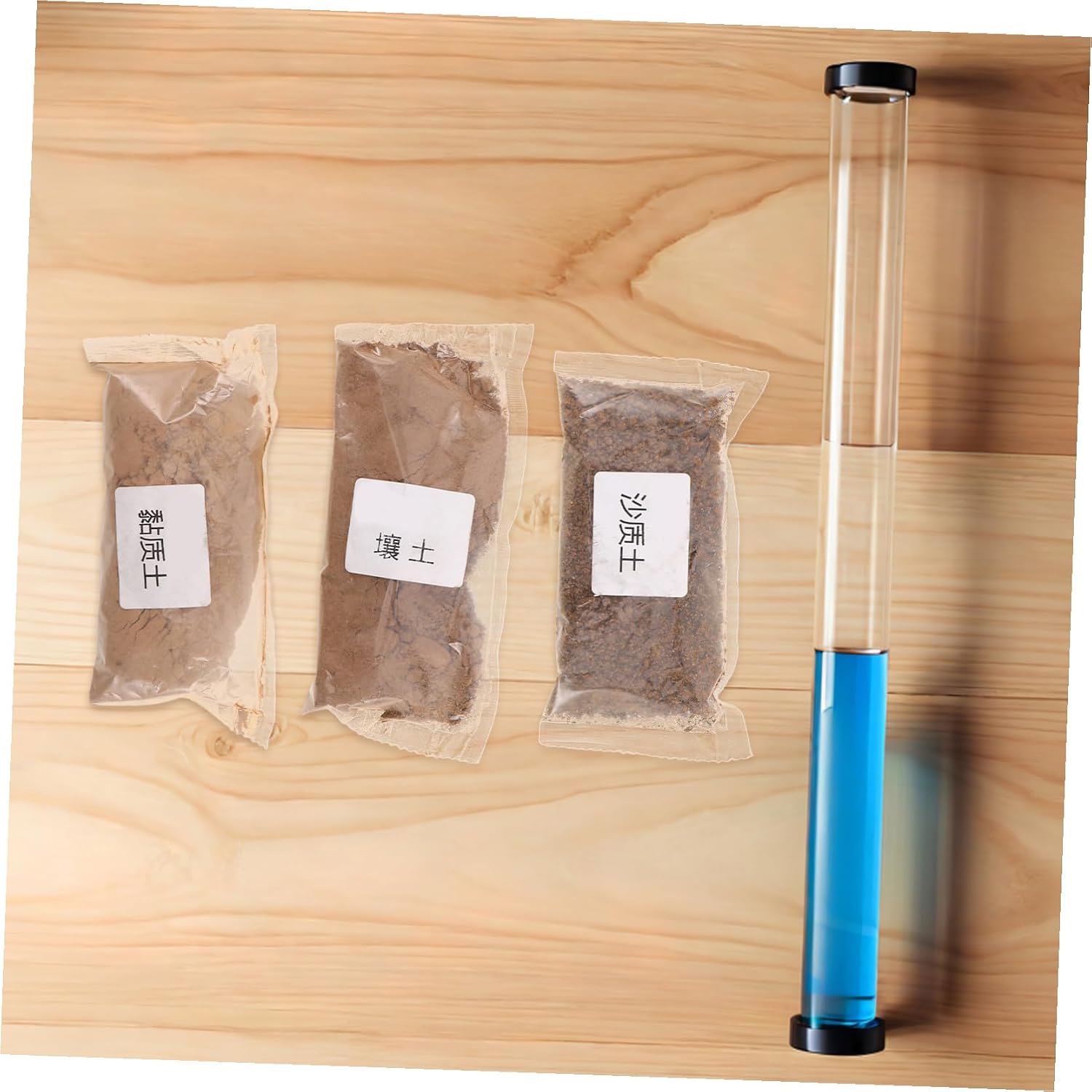 Science Experiment Soil Samples for Laboratory Soil Testing, 2 Sets