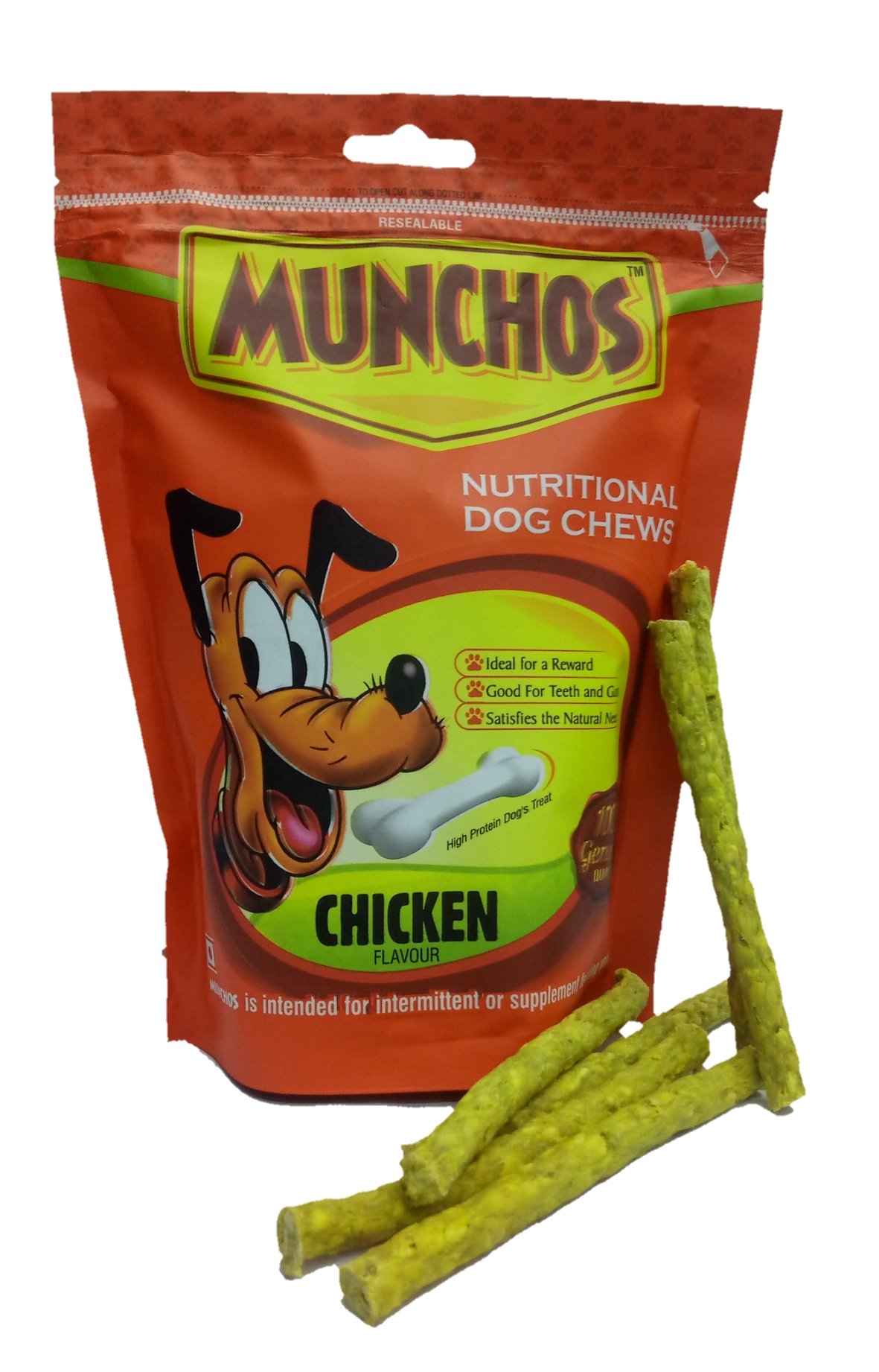 Munchos Chicken Dog Treat Sticks 450gm (B07BHHLZ3N) Amazon Price History, Amazon Price Tracker