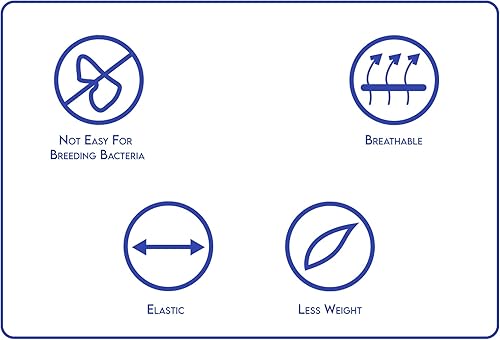 Miniatura 4 de Nutan, Protector de colchón con cremallera premium con función transpirable y silenciosa, resistente al agua, tela de alta calidad con cremallera,