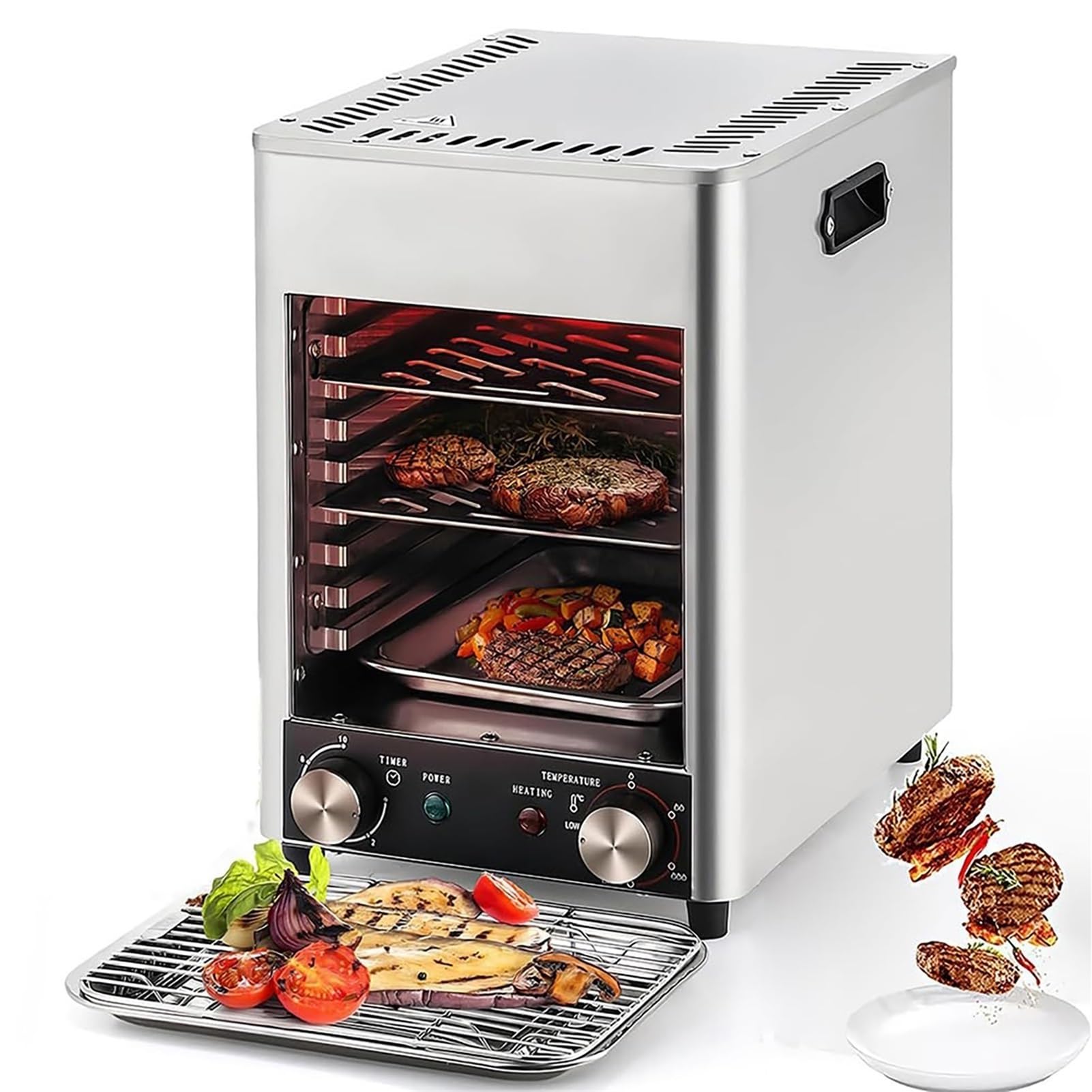 Four à steak électrique 1472 degrés pour une cuisson de bœuf saisie
