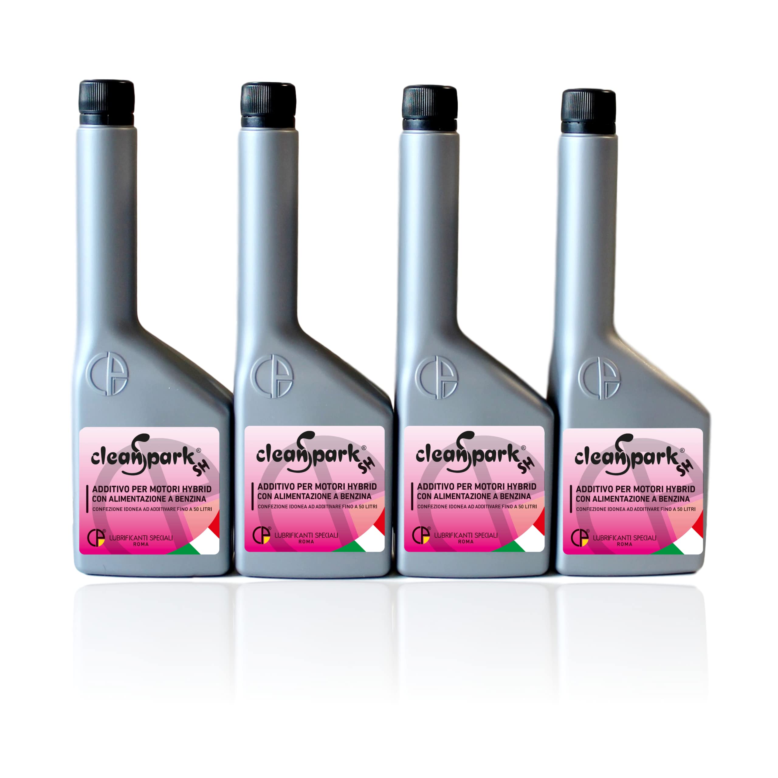 Sh Special Hybrid 500 ML (4 flaconi da 125 ml) Additivo Multifunzione per Motori Ibridi con Alimentazione a Benzina.