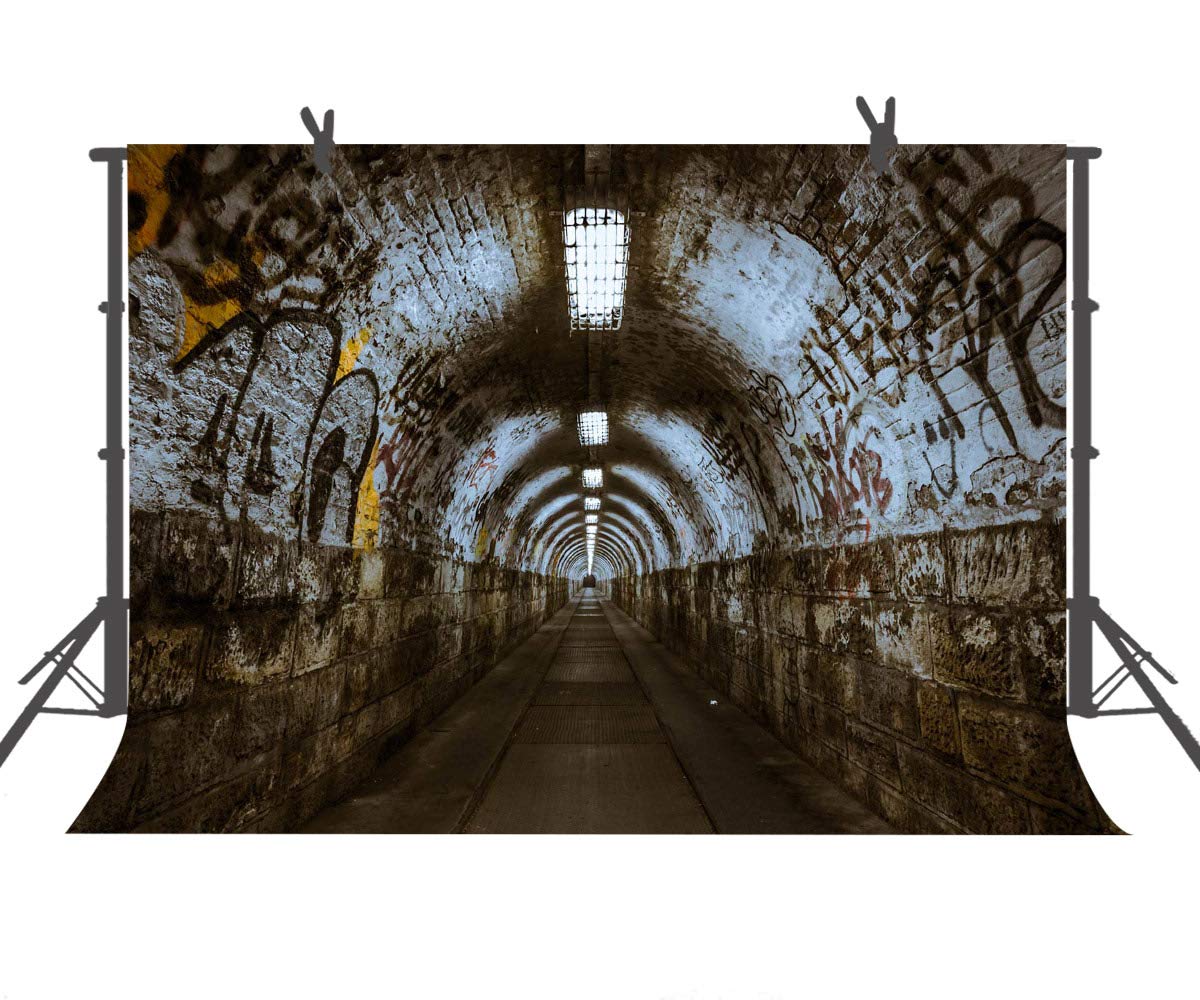 7×5ft Terrorist Sewer Photography Backdrop YouTube Video Photo Props FUERMOR Studio Background LYFU567