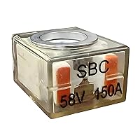 Vista 14 de South Bend Components 250A Bloque de fusibles clasificado para marina (MRBF) y bloque de terminales, paquete combinado, 58V CC máx., IP66, protegido