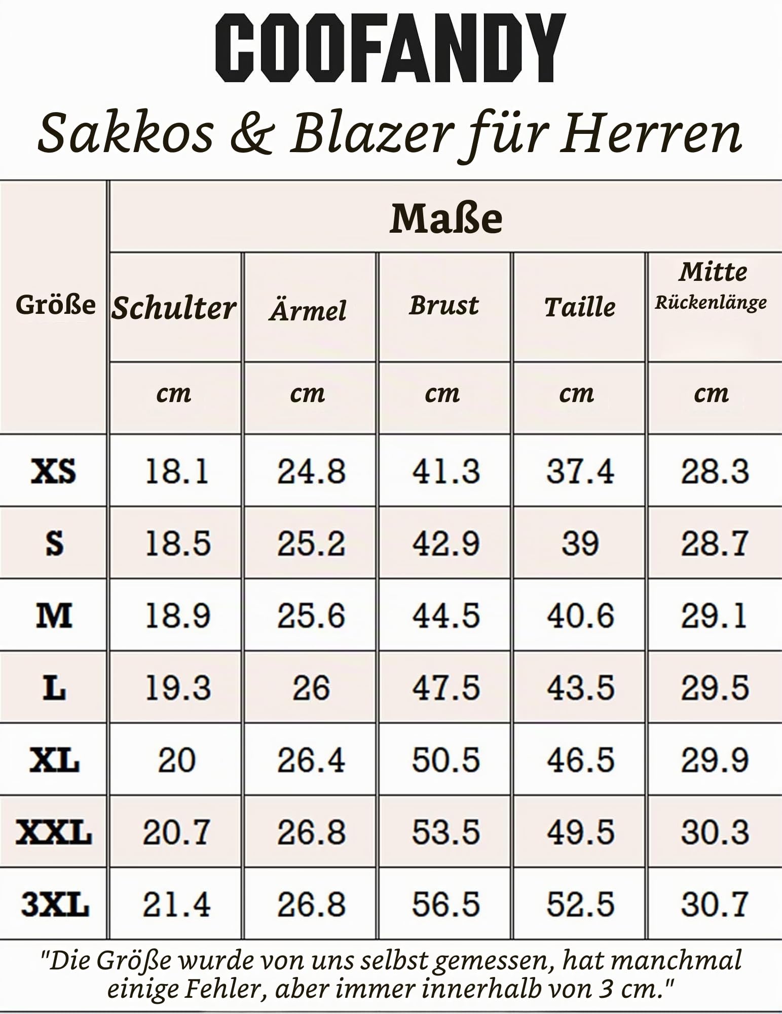 COOFANDY Herren Sakko Sportlich Freizeit Blazer Business Sakko Anzugjacke 1 Knöpfe Einfarbig Regular Fit