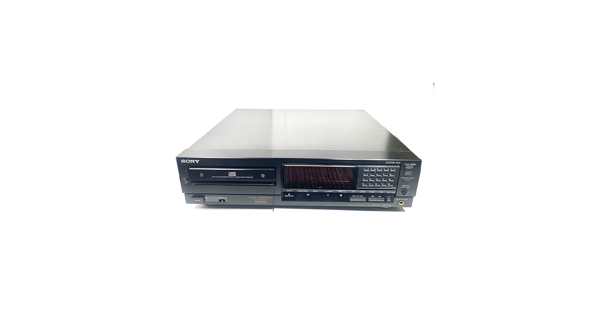 SONY CDプレーヤー 337ESD　訳あり SONY CDP-337ESD CD Player Audio Stereo Compact Disc