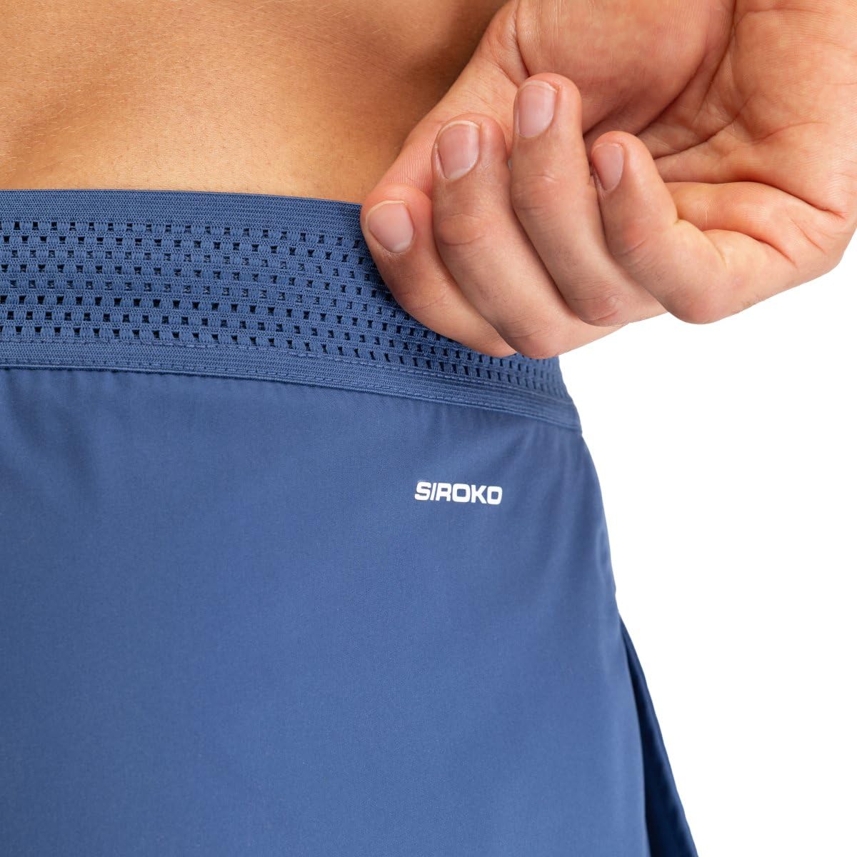 SIROKO - Short de Tennis Technique Velozix Blue