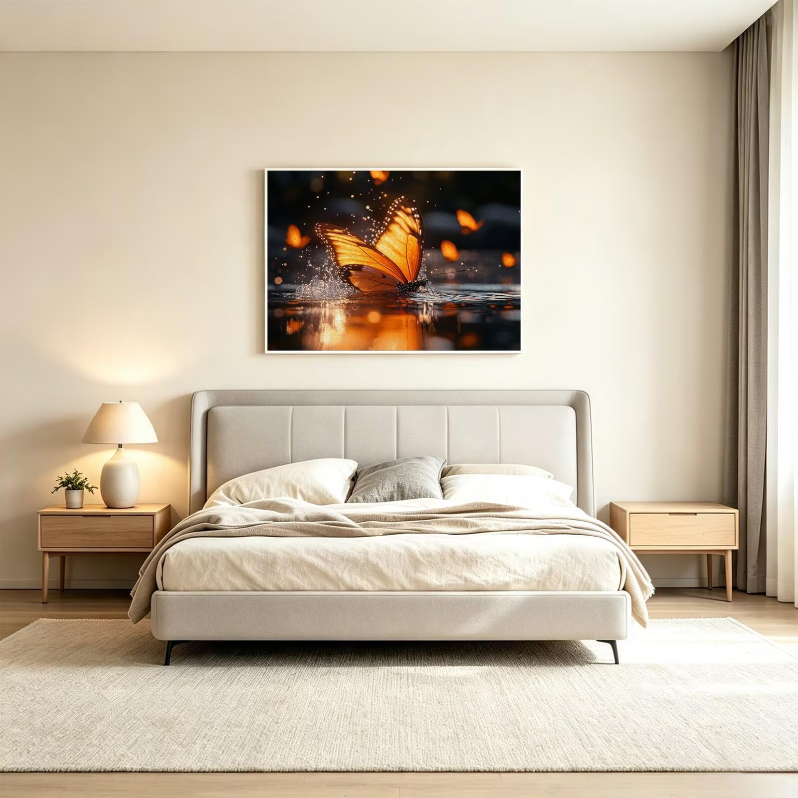 Puzzle 1500 Pezzi stagno Puzzle Legno Farfalla, n-17