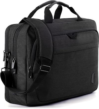 BAGSMART 17.3 Inch Laptop Bag Men, Expandable Computer Bag