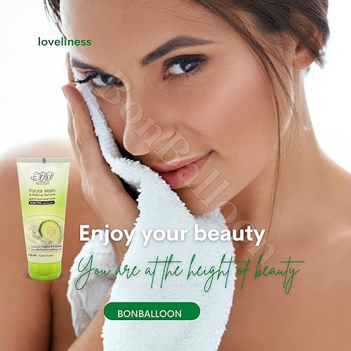 Miniatura 8 de 507 oz 51fl oz Eva Facial Wash and Makeup Remover Enriquecido con pepino y yogur esta mezcla natural revive tu piel equilibra su nivel de humedad y