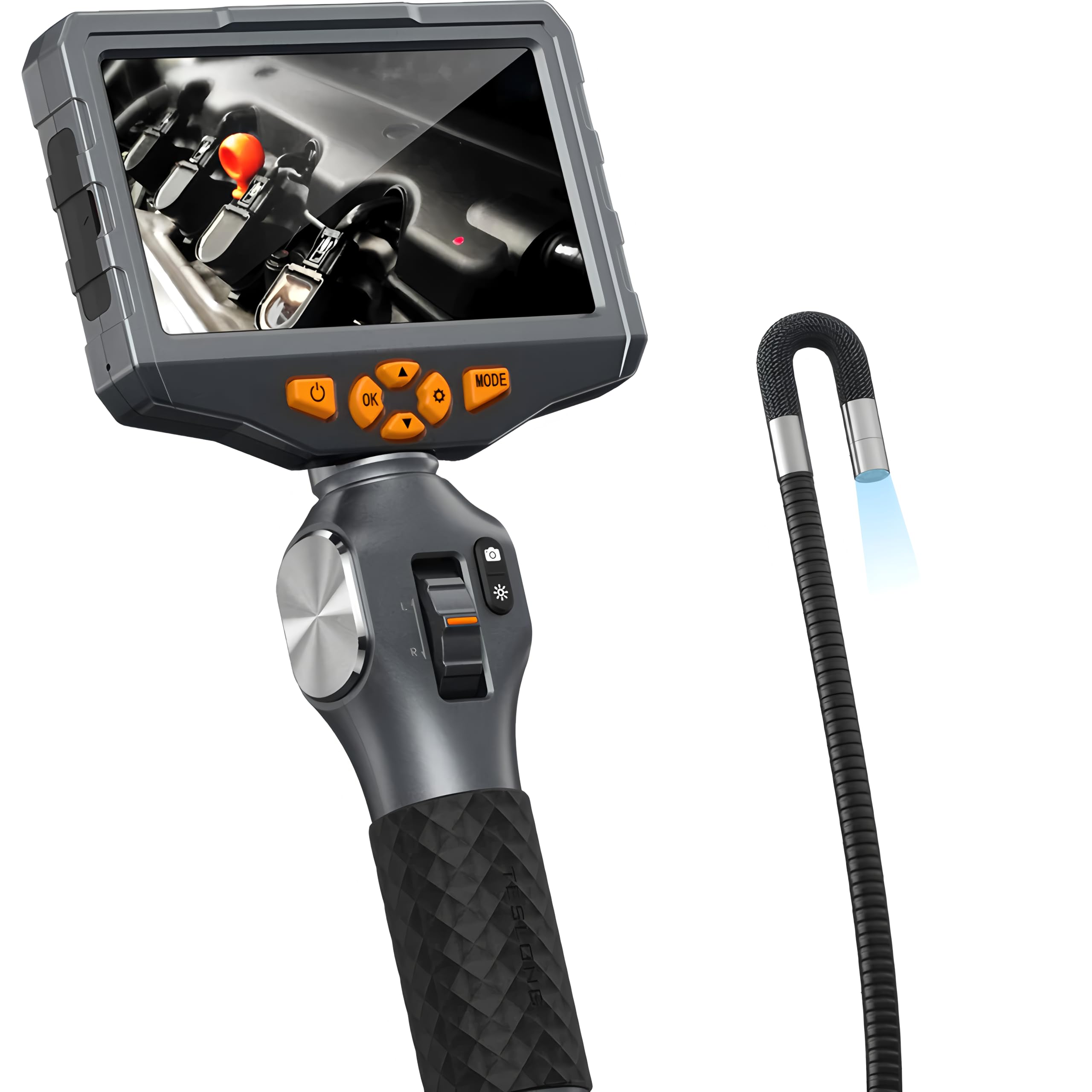 Fotocamera di ispezione digitale, borescope da 5,5 mm con luci LED - TD500