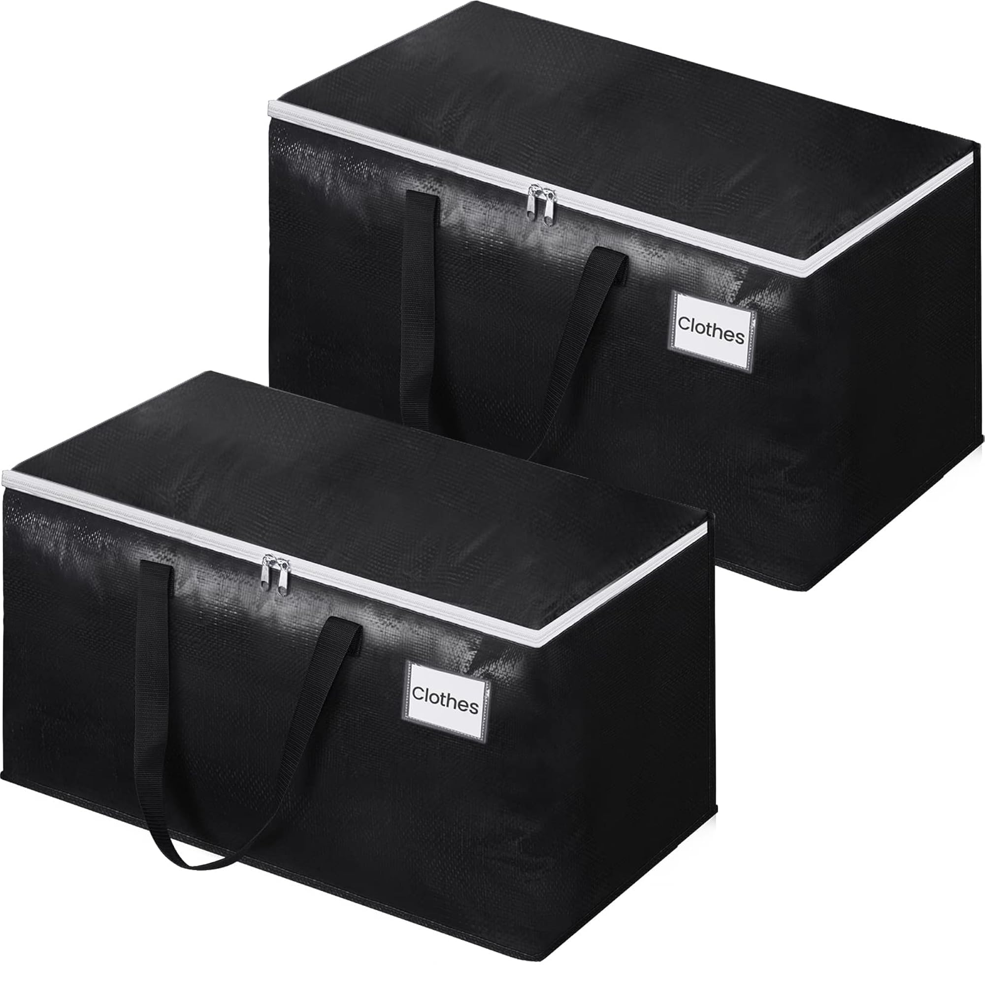 Extra Large Moving Boxes with Zipper, Storage Totes