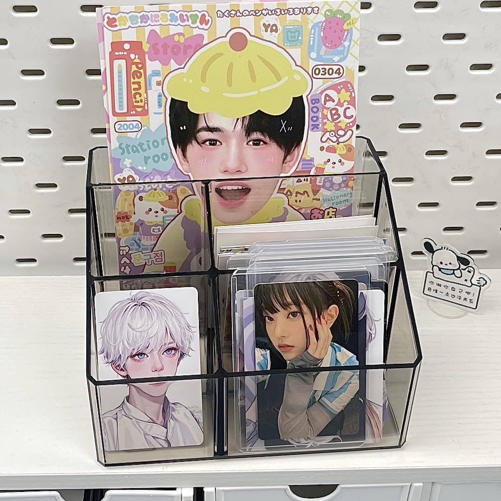 Amazon | RZFZ ペン立て 5格 仕切り 透明アクリル製 ペンスタンド Amazon | RZFZ ペン立て 5格 仕切り 透明アクリル製 ペンスタンド