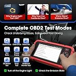 Launch OBD2 Scanner CRP123X V2.0, 2026 Lifetime Update WiFi Scan Tool, Engine at SRS Airbag Scanner, 7 Resets Diagnostic Scanner, Code Reader for All Cars, AutoVIN, FCA SGW, Voltage Monitor | 7 Resets Save Dealer Visit,1996–2026 Vehicles,Lifetime Upd