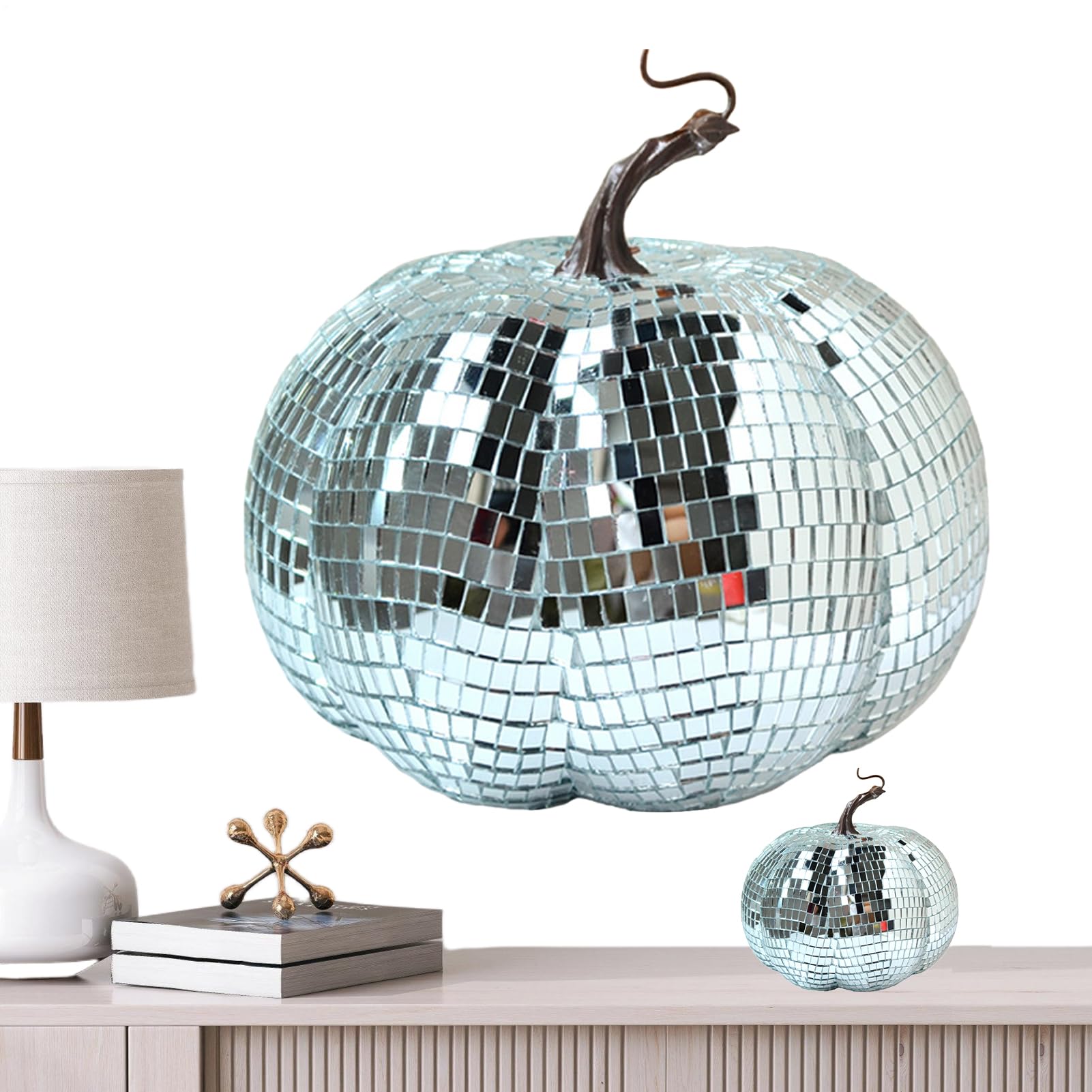 Boule disco de Thanksgiving et Halloween pour illuminer le salon