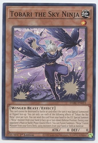 Yu-Gi-Oh! Tobari The Sky Ninja - DABL-EN015 - Común - 1 edición