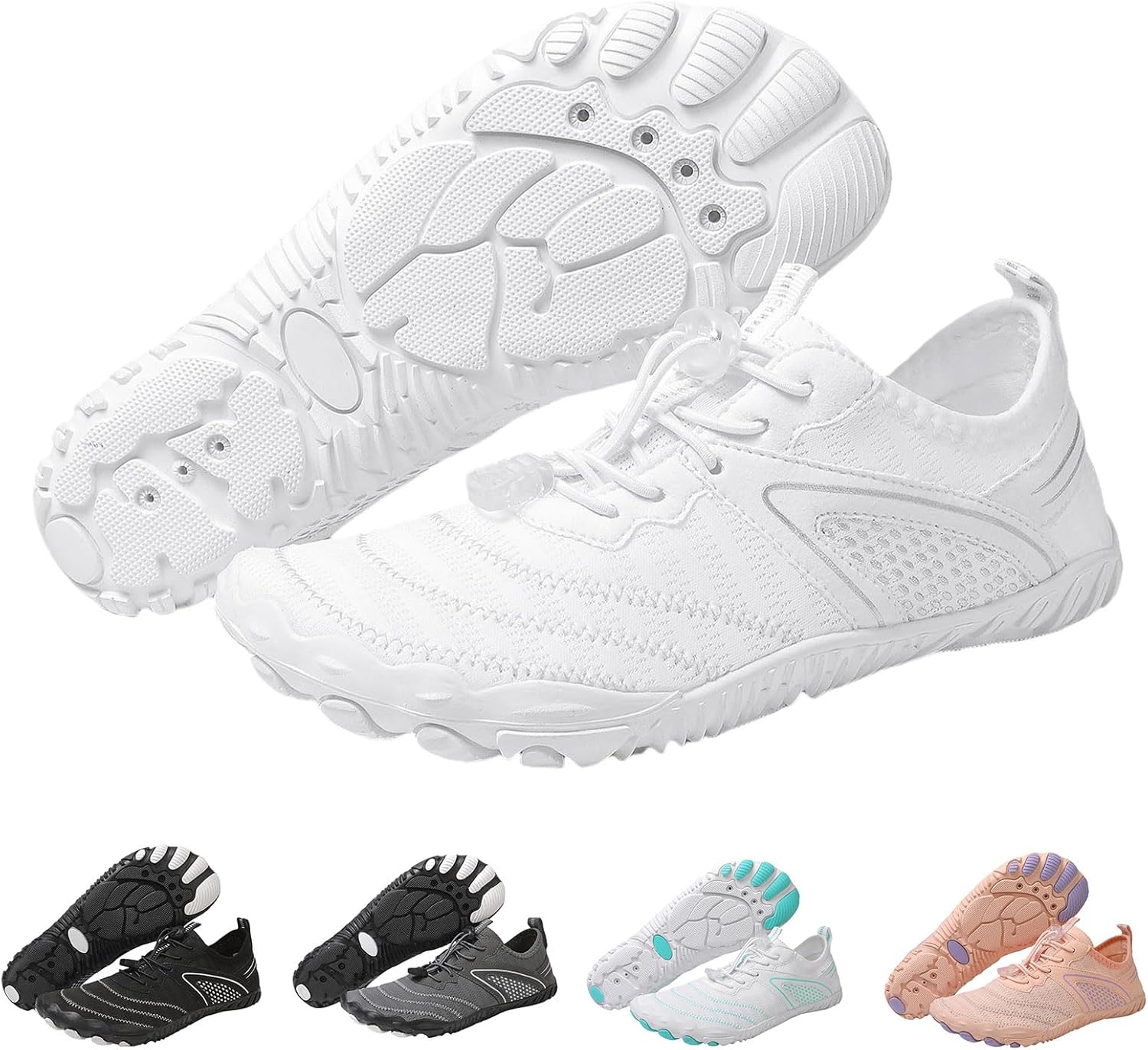 Grounding Shoes for Women Unisex Hike Barefoot Shoes Minimalist Breathable Quick Dry Sneaker Wide Toe Box Trail Running Footwear for Hiking, Walking, Running, Yoga, and Water Sports - Image 7