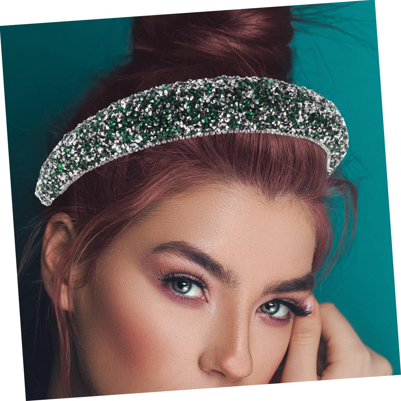 FRCOLOR 5 Diademas Exquisitas con de Imitación Accesorio de Moda para Mujer Banda para El Cabello para Uso Diario.