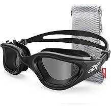 ZIONOR Swim Goggles, Upgraded G1 Polarized Swimming Goggles Anti-fog for Adult Men Women