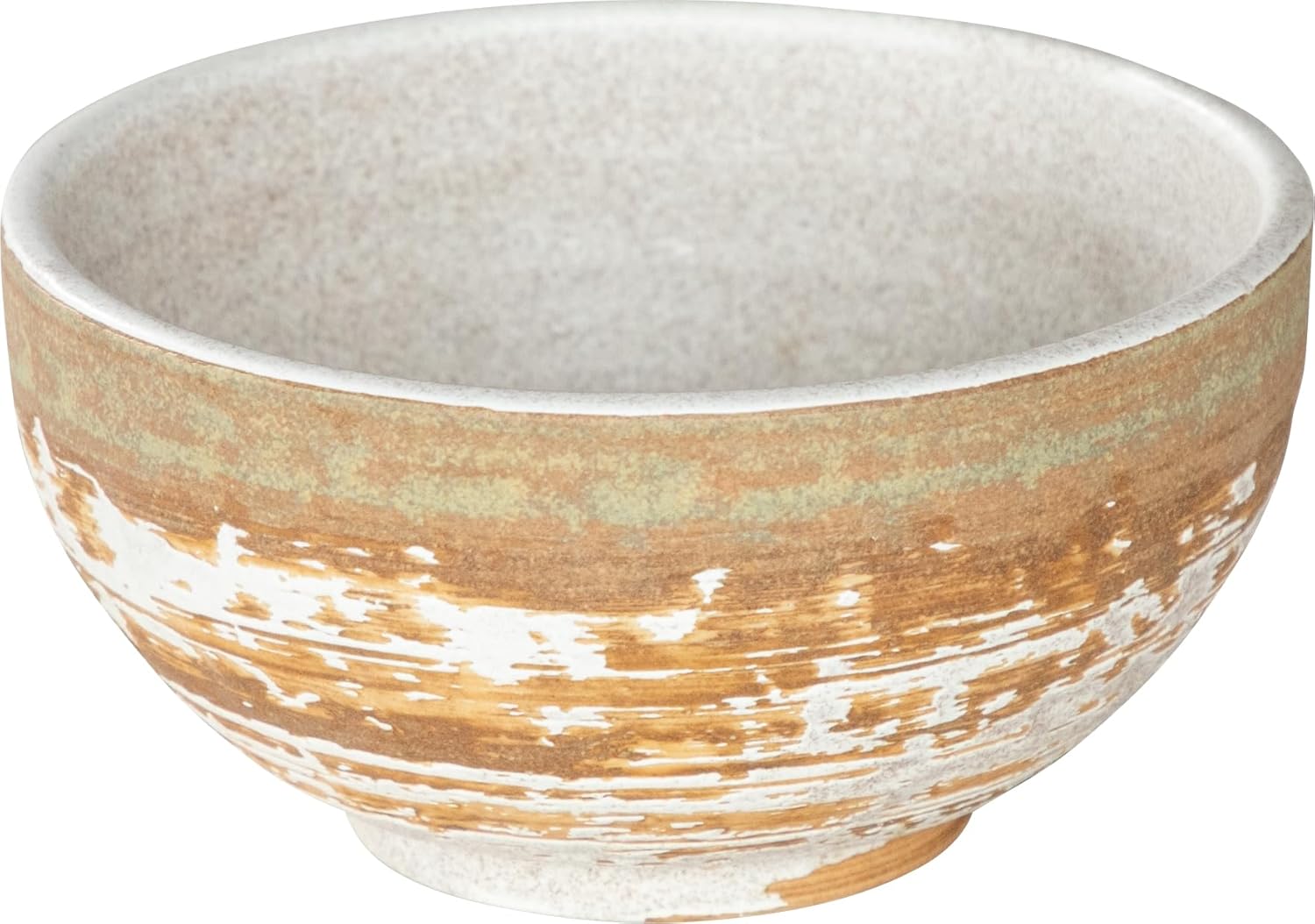 KOYO 51550034 Koyo Pottery, Yakumo, Stone 5.0 Bowl, Japanese Dinnerware, Mino Ware, Dishwasher Safe, Made in Japan
