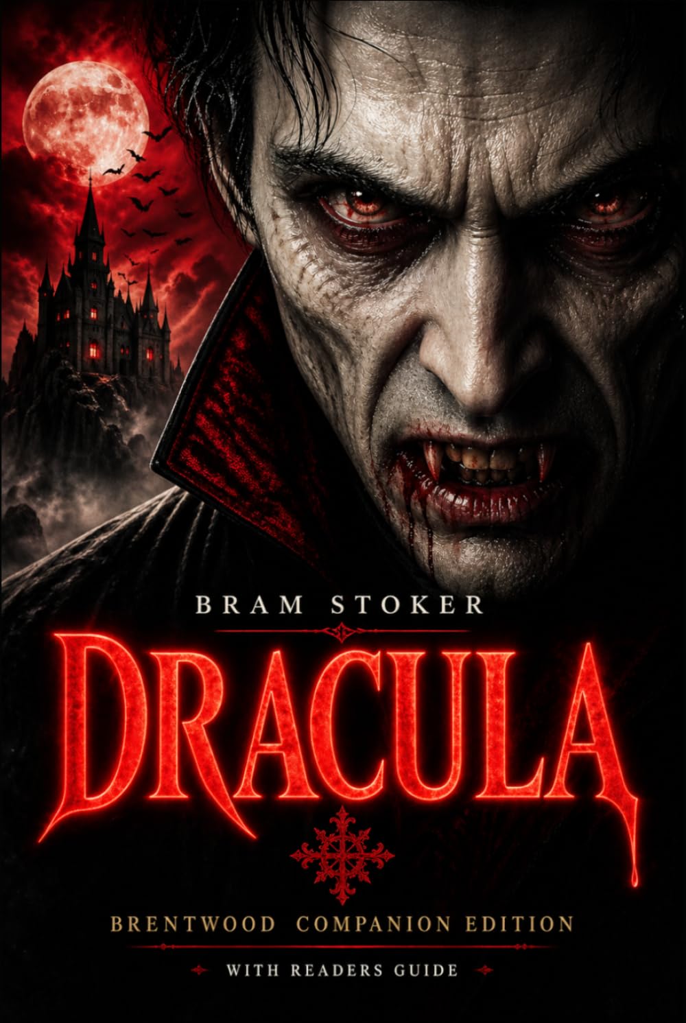 Dracula (Annotated): A Victorian Gothic Masterpiece of Vampires and Psychological Horror - Novel With Reader’s Guide, Character Analysis, Themes, and Historical Context (Brentwood Companion Edition)
