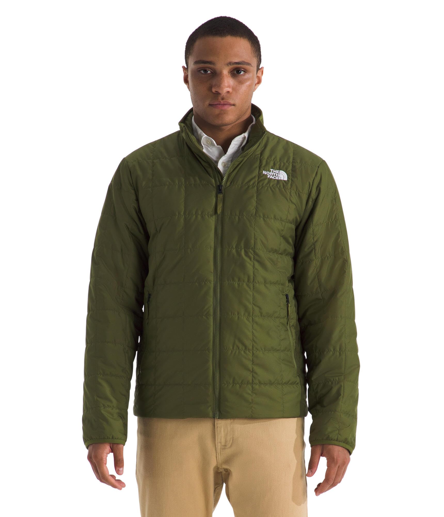 THE NORTH FACE Men's Junction Insulated Jacket | Water Repellent Winter Coat With Synthetic Insulation & Zip Hand Pockets