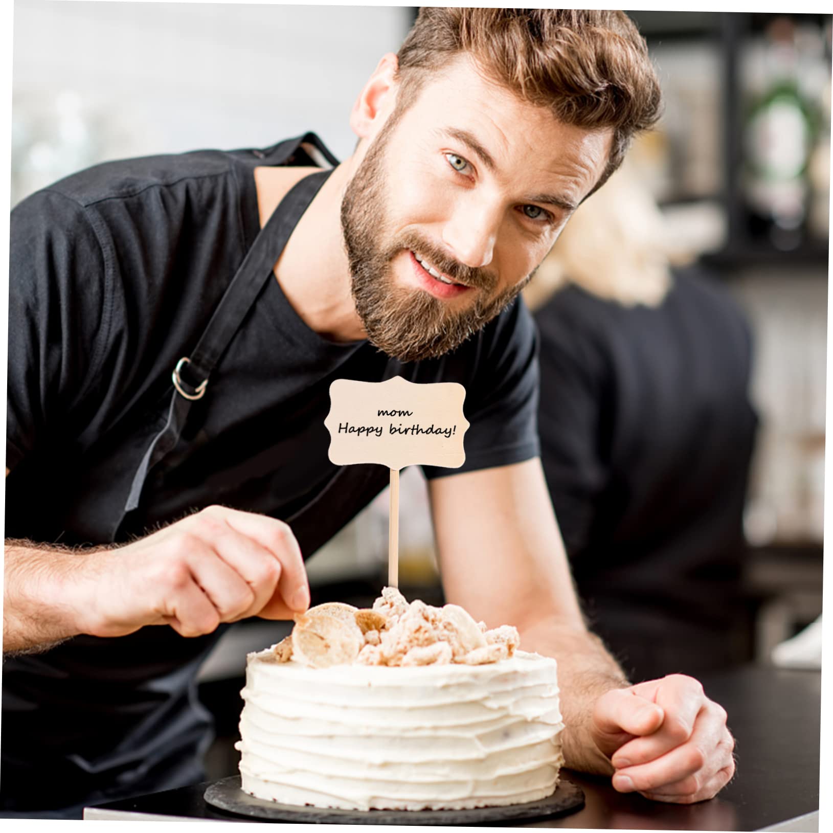 IWOWHERO 20pcs Easter Craft DIY Boys and Girls Coloring Eggs Wood Inserts Easter Egg