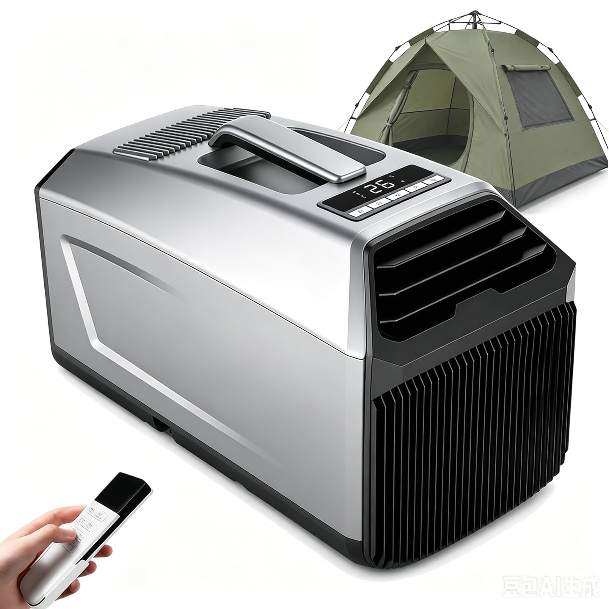 WIANQIAN Portable Compressor Air Conditioner 5000 BTU 5000BTU-Grey