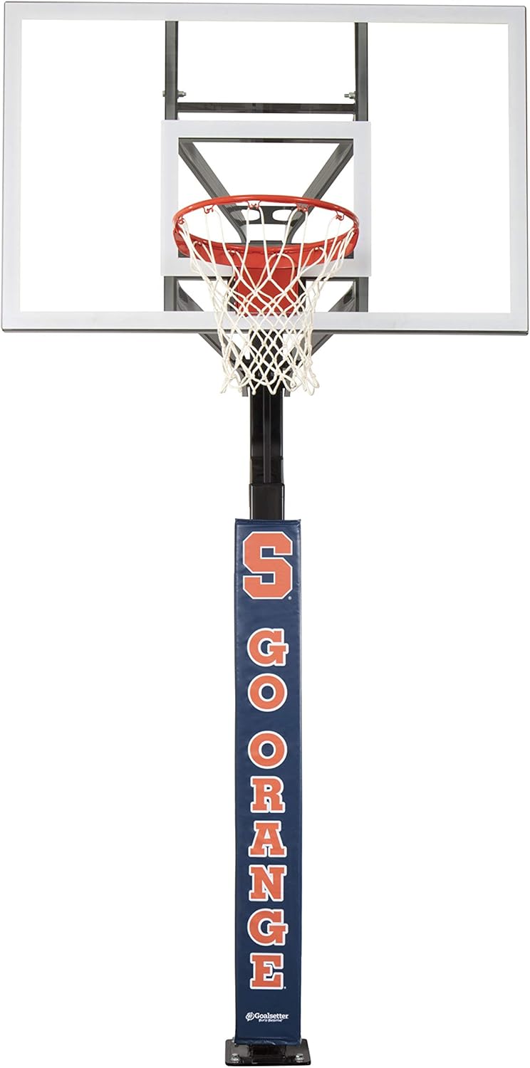 Goalsetter Syracuse Orangemen Basketball Pole Pad – Navy