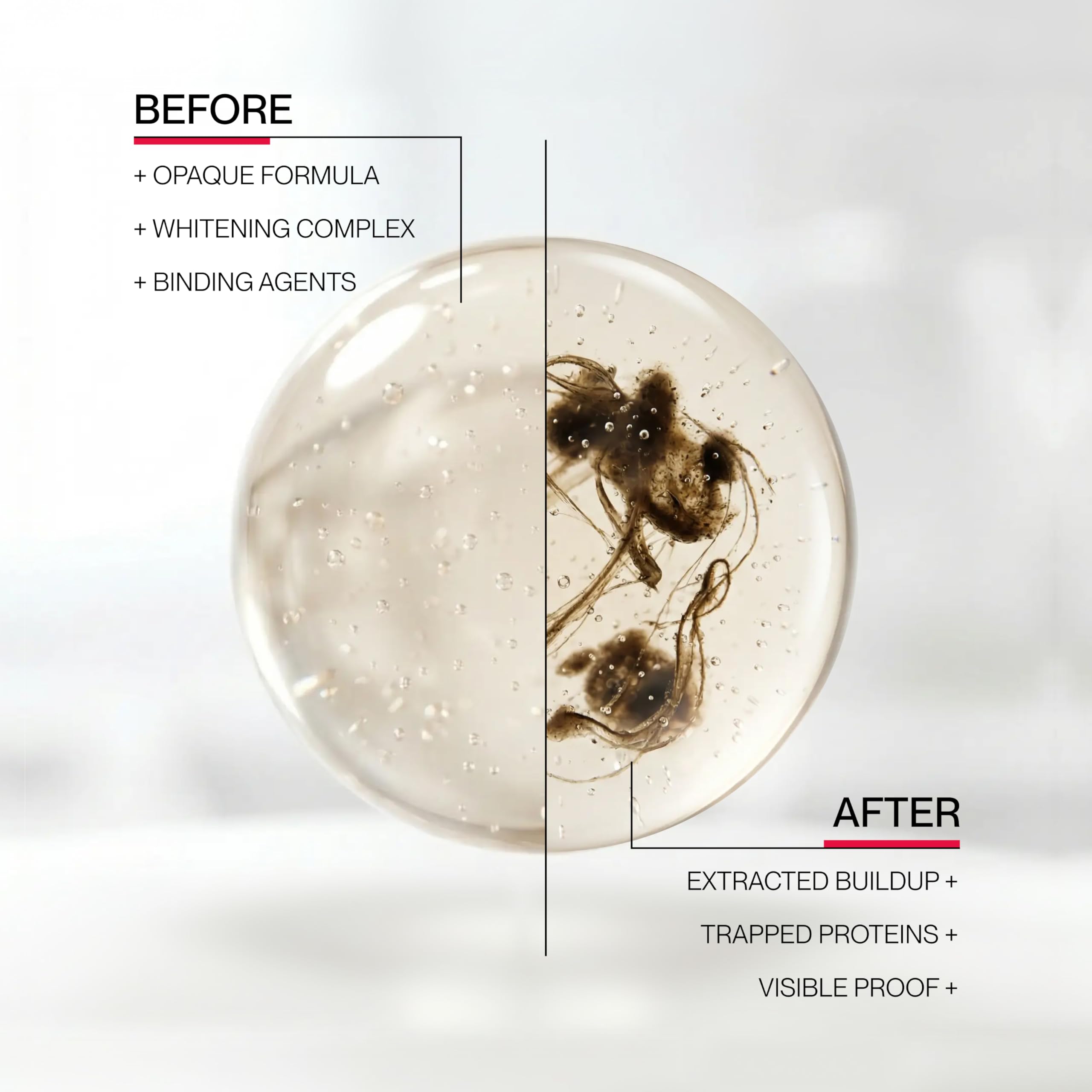 Hismile iD Stain Whitening Mouthwash, Gunk Removing Mouthwash for Fresh Breath, Hydrogen Peroxide Mouthwash to Promote Whiter Teeth, Peroxide Rinse with Essential Oils 237ml - 4