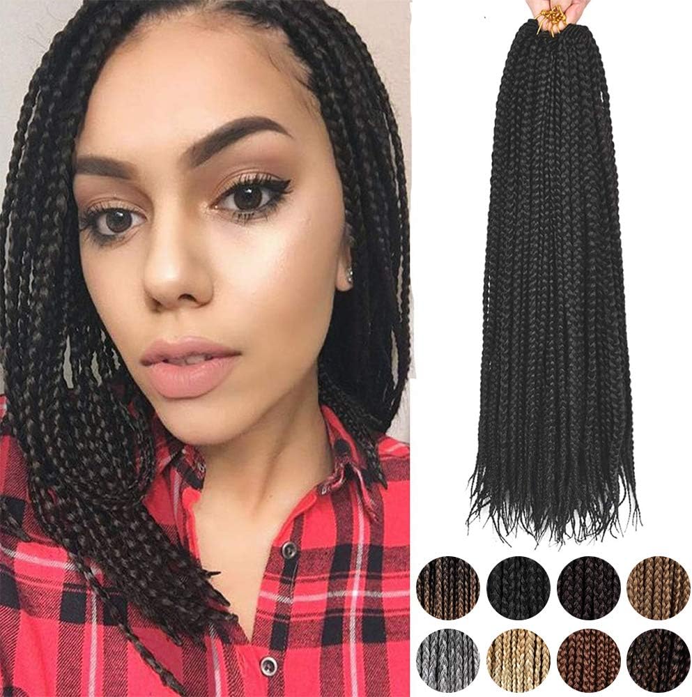12 Inch Crochet Box Braids Hair - Short Crochet Box Braids,Box Braid Crochet ...