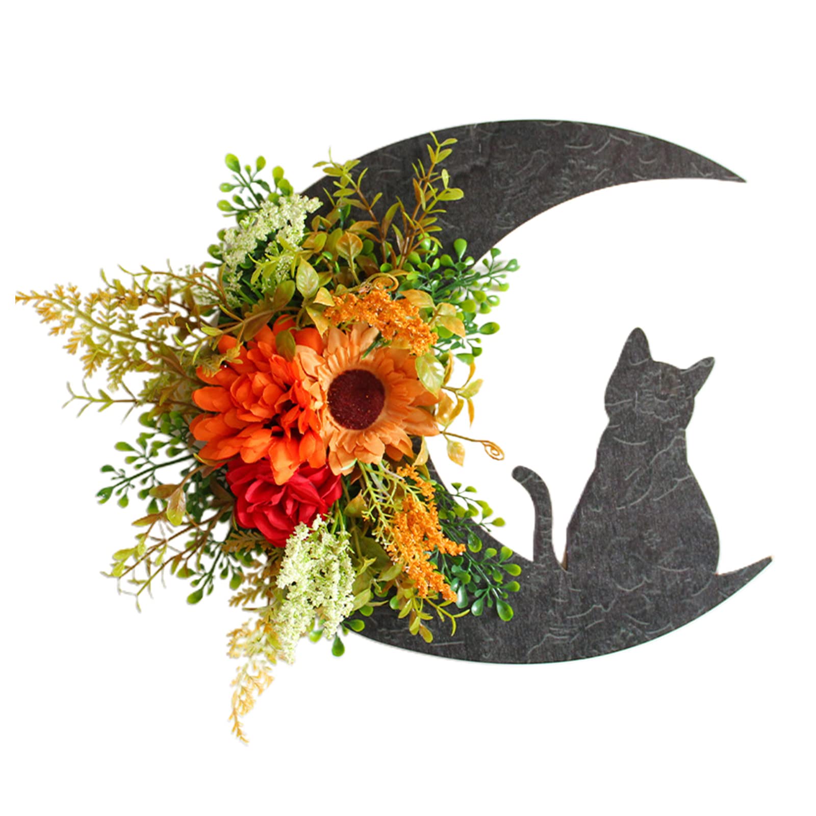 Tsophreniq Halloween for Wreath Simulation Hanging Pendant Autumn for Harvest Festival Window Door Wreath