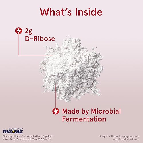 Miniatura 3 de Jarrow Formulas D-Ribosa en polvo - 7.05 oz - Apoya la recuperación muscular, la energía y la resistencia - 100% puro - Aproximadamente 90 porciones