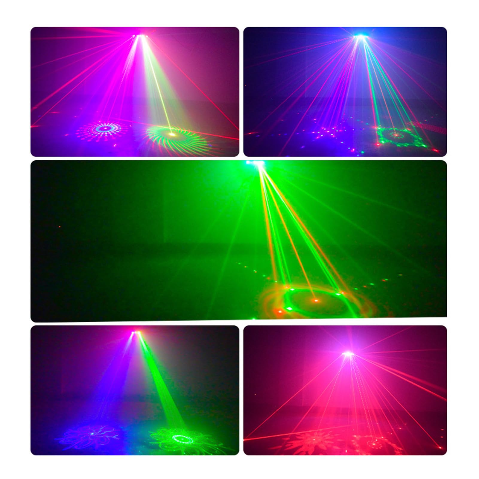 Luce da Discoteca per DJ con Controllo Attivato Dal Suono e Lente