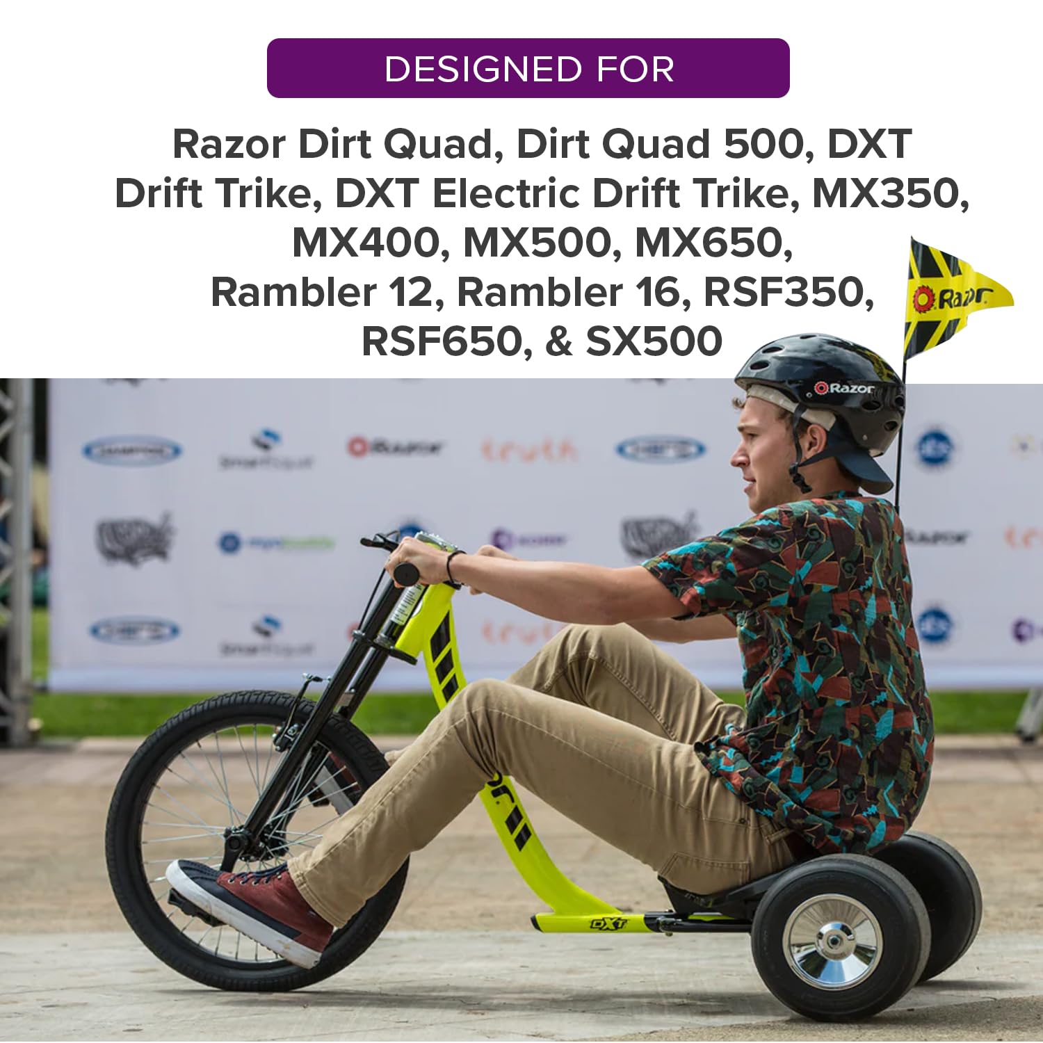 Amazon.com: AlveyTech Handlebar Clamps for the Razor Dirt Quad