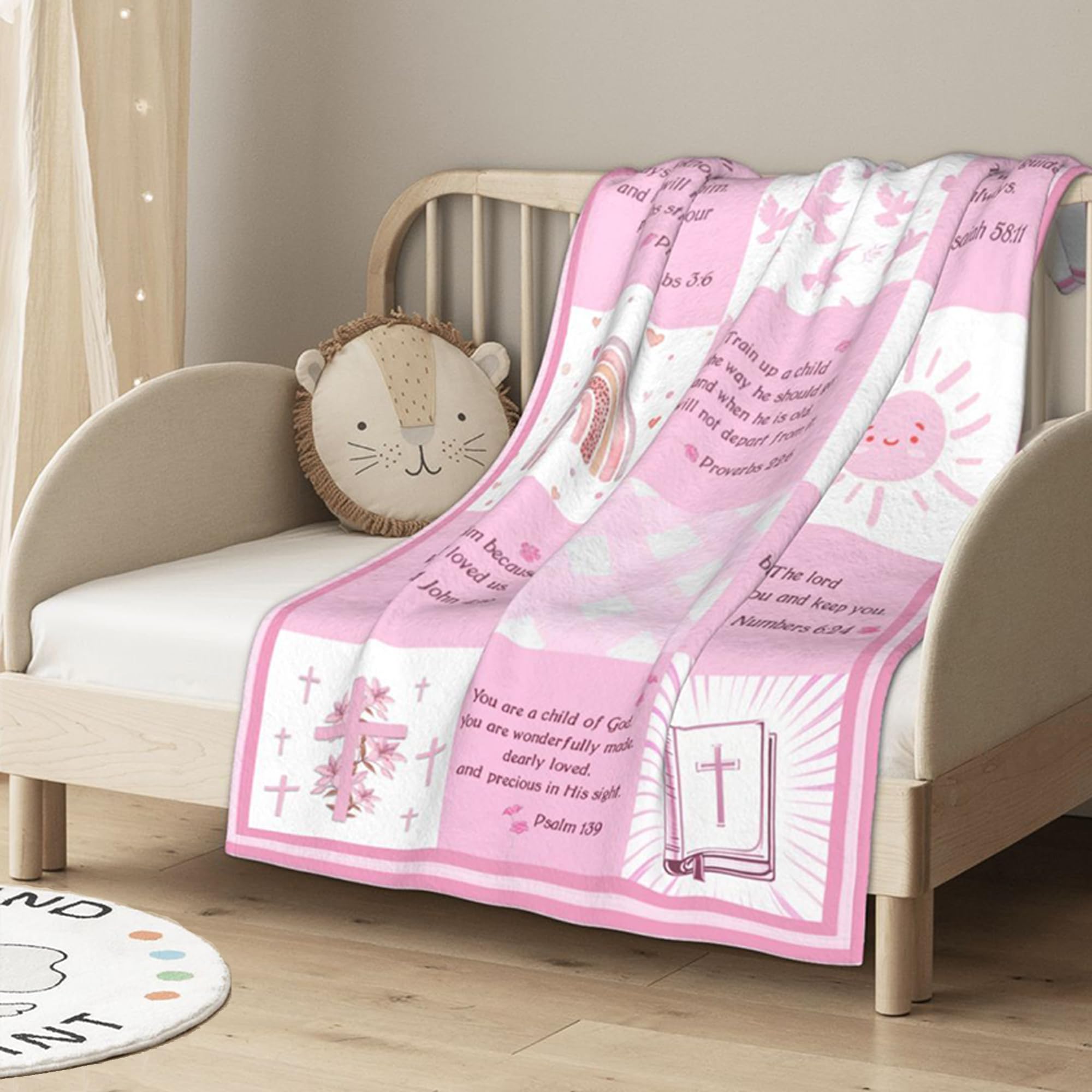 AOOCHUSS Baptism Gifts for Girls - Christian Gifts for Kids 40