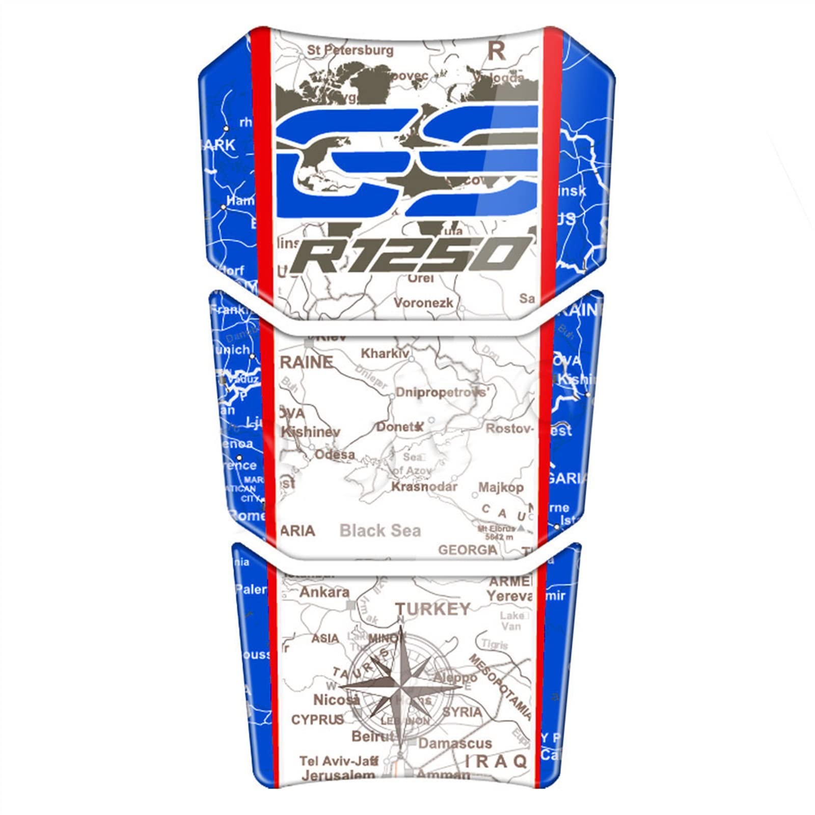 Autocollant de réservoir pour R1250GS ADV Aventure 2019-2021 édition 40 Ans GS