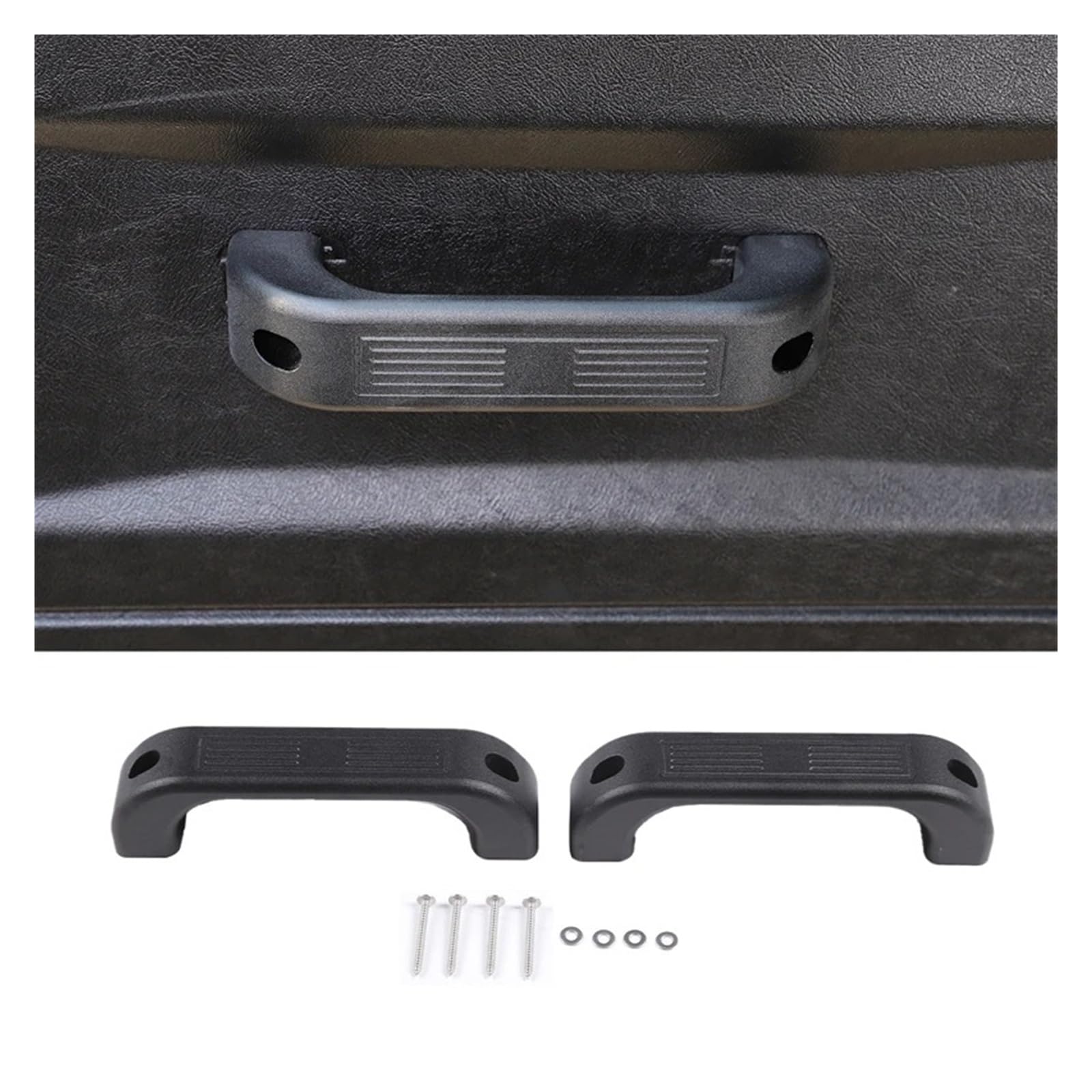 AJHJET Interior Upgrade for Land for Rover for Defender 90 110 130 2004-2018 Aluminum Alloy Car Interior Door Handle Accessories Replacement Parts