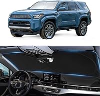 Vista 82 de Parasol, protector plegable para ventana delantera, plegable, visera para parabrisas 240T, cobertura completa para mantener el automóvil fresco