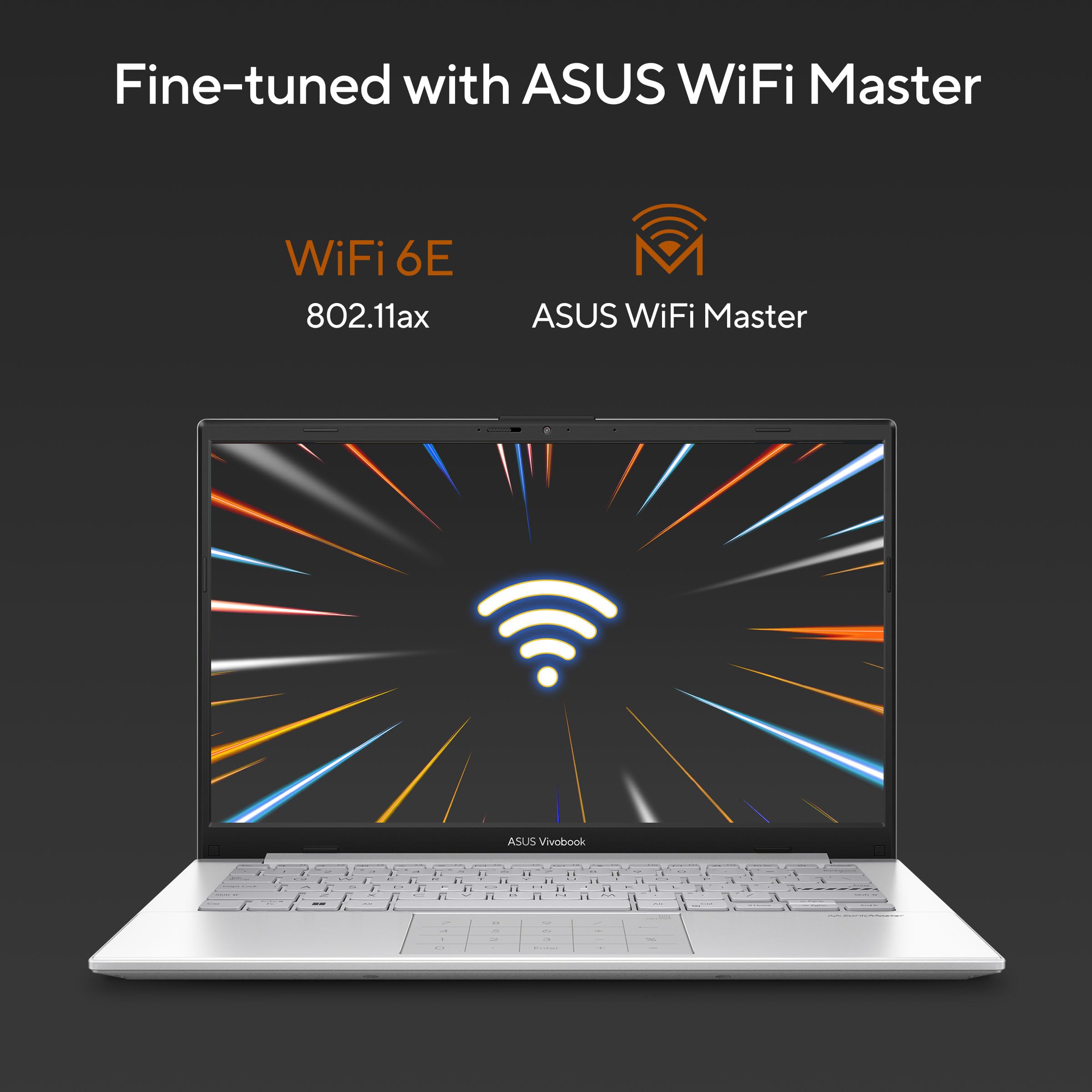 ASUS Vivobook Go 14 (2026),AMD Ryzen 3 30 Processor,AMD Radeon iGPU,8GB RAM,512GB SSD,FHD,14" (35.5 cm),Windows 11,M365 Basic(1Y)* Office 2024,Cool Silver,1.38 Kg,E1404FA-EB1224WS,Thin & Light Laptop — Amazon image 9