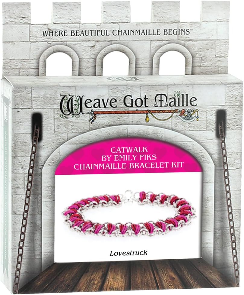 Lovestruck Catwalk Chainmaille Bracelet Kit