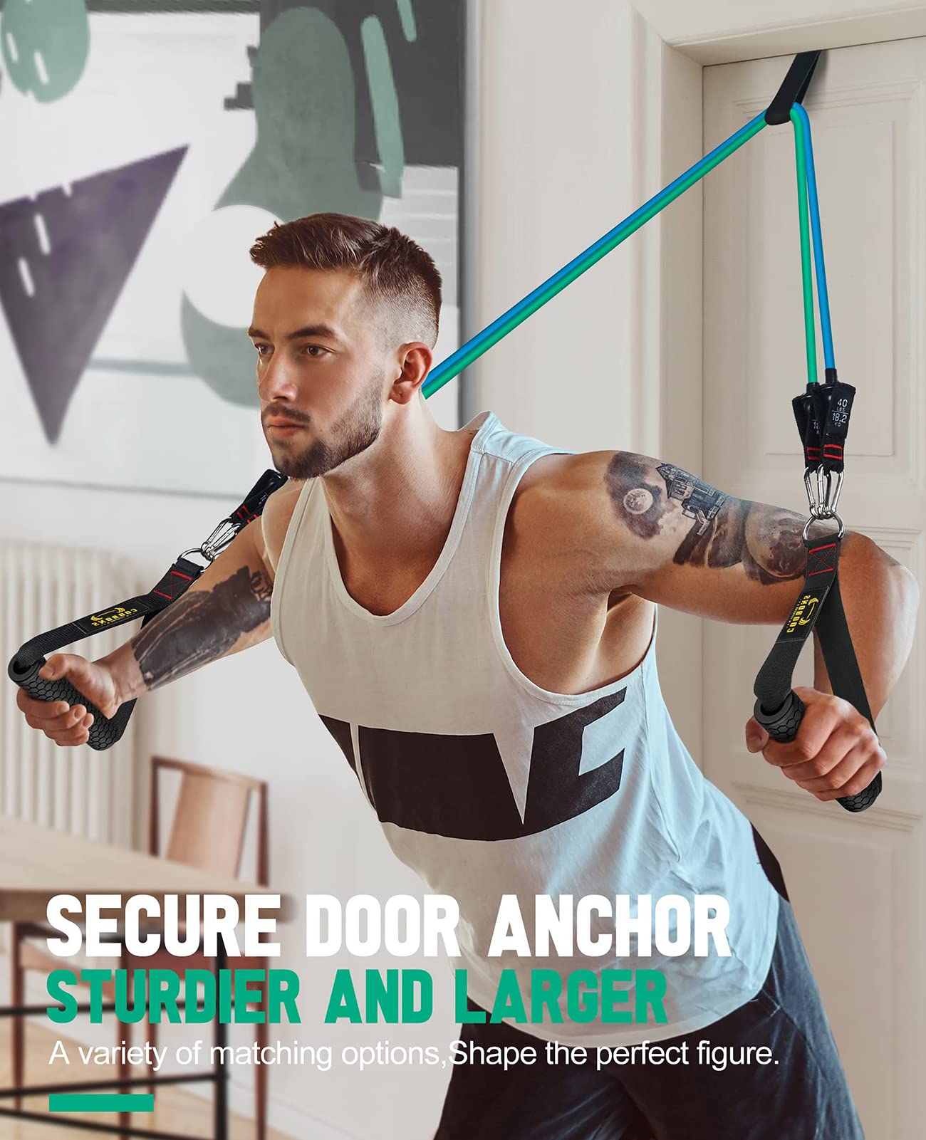 K-Fit Trainingsbänder Widerstand Für Die Beine -  Produktbild-Vorschau 7