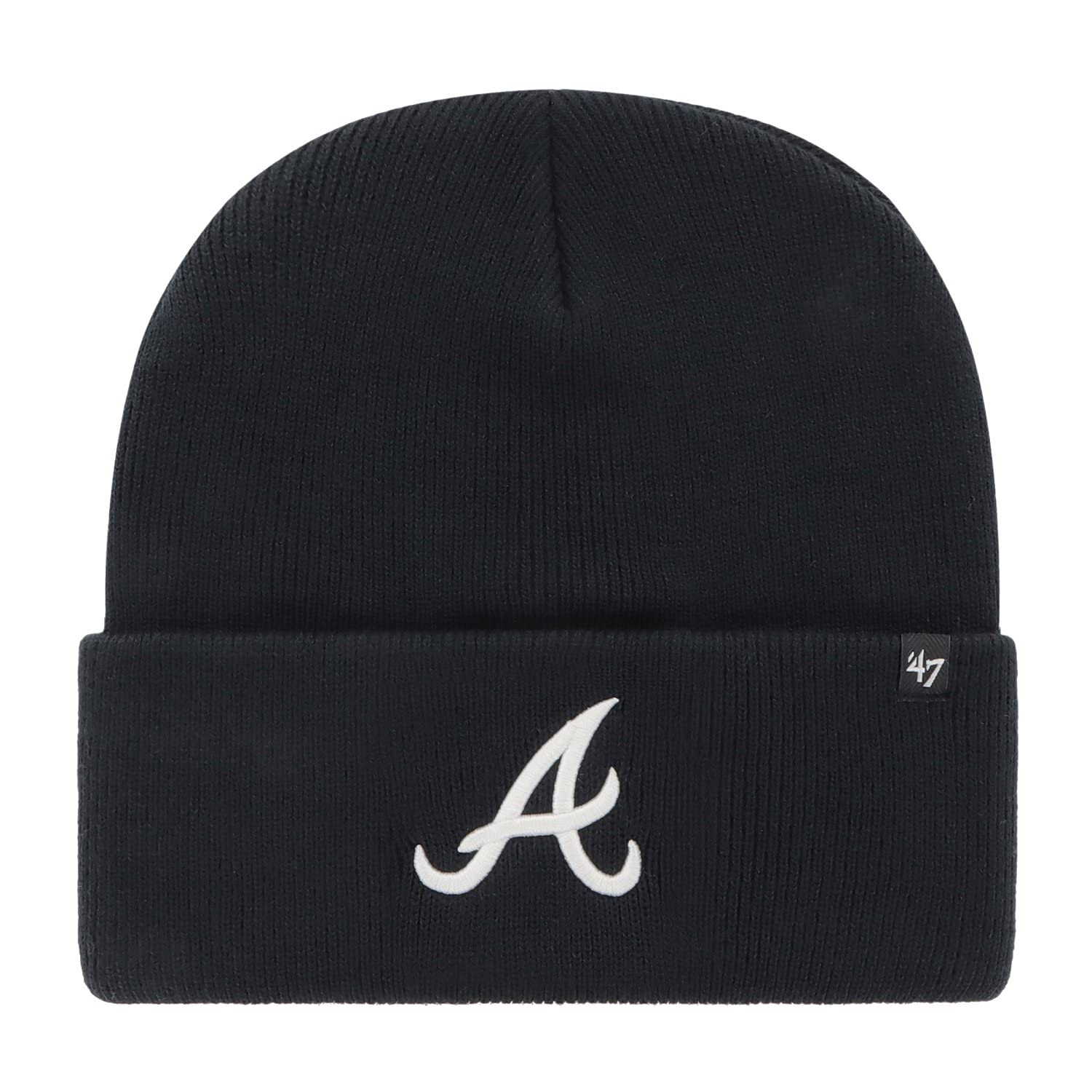 47 Brand Knit Beanie - Haymaker Atlanta Braves Navy