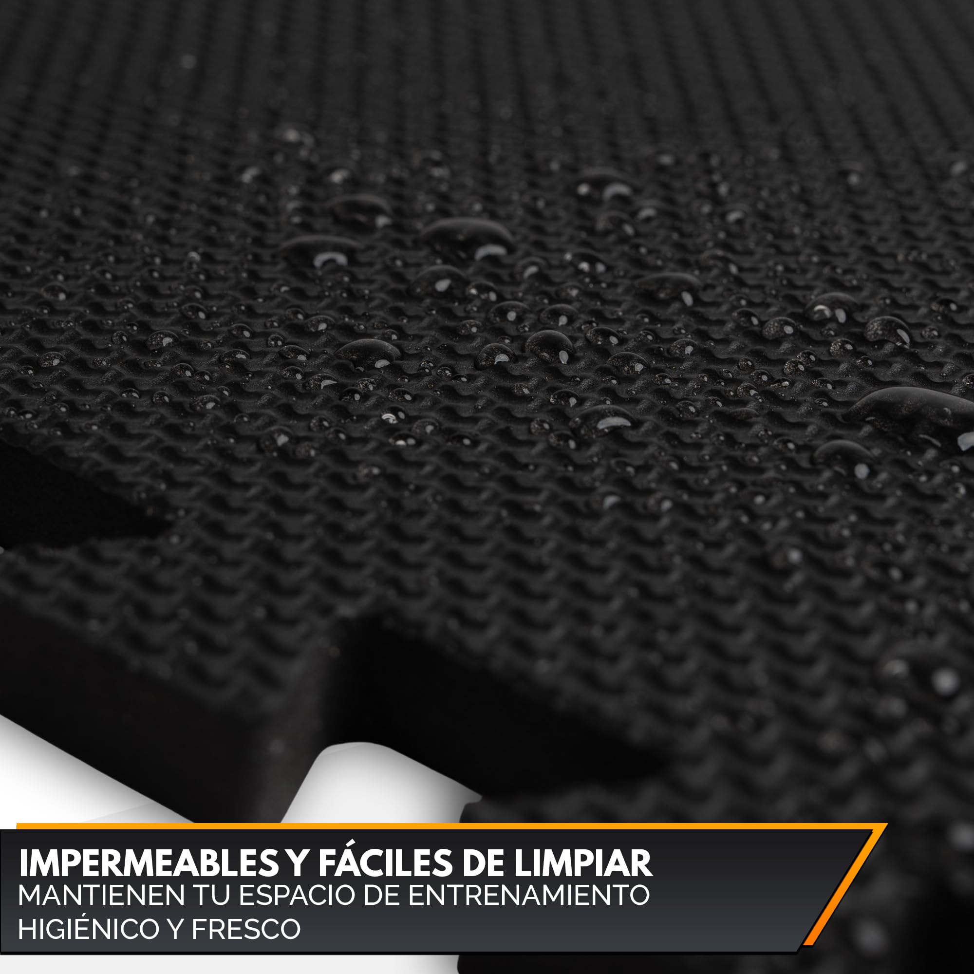 GORNATION Alfombrilla de Goma Protectora de Suelo para Fitness, Alfombra Protectora Antideslizante para Aparatos de Fitness, Protección de Suelo Puzzle, Gimnasio en casa y Exterior