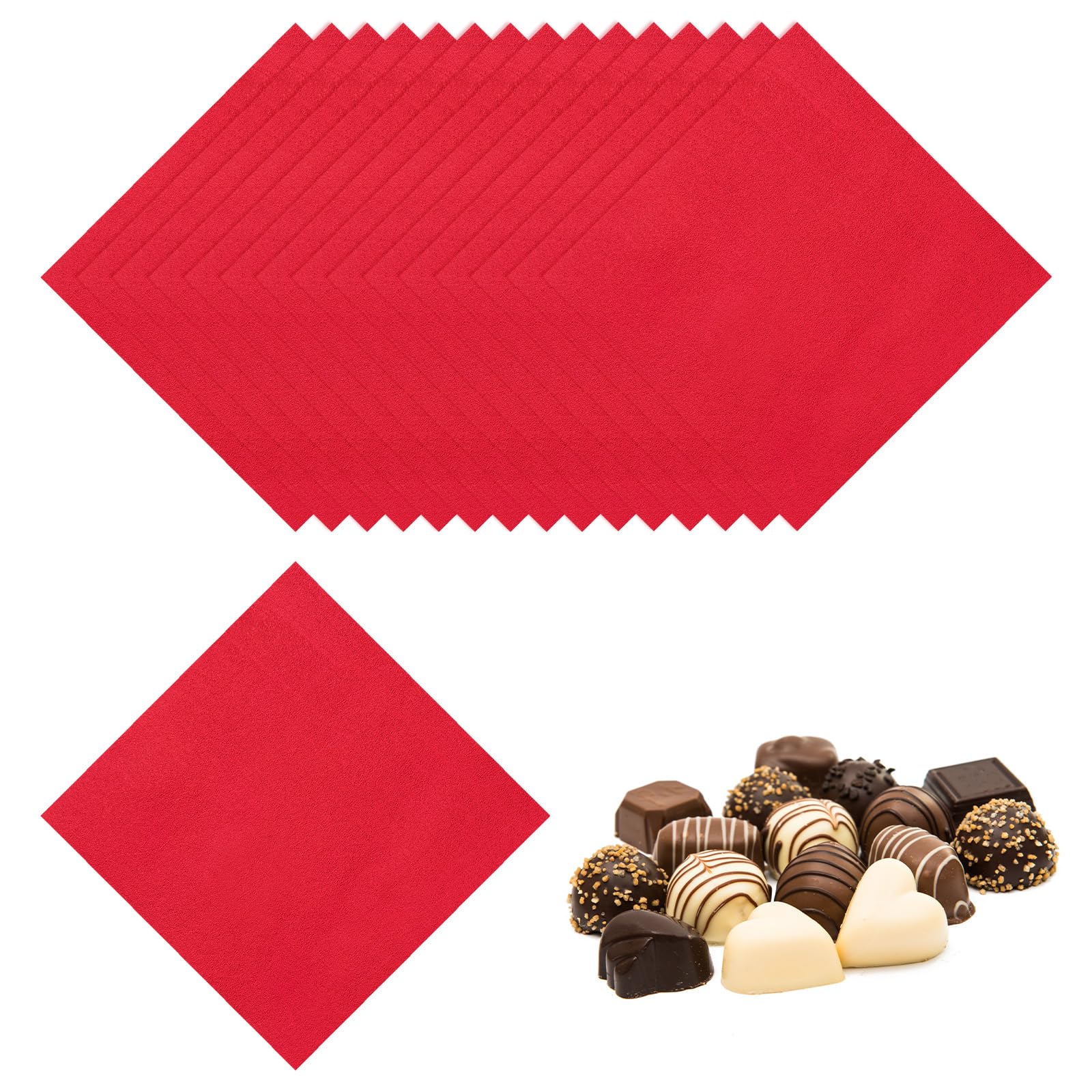 Emballage en feuille d'aluminium rouge uxcell pour vos décorations de mariage et fête
