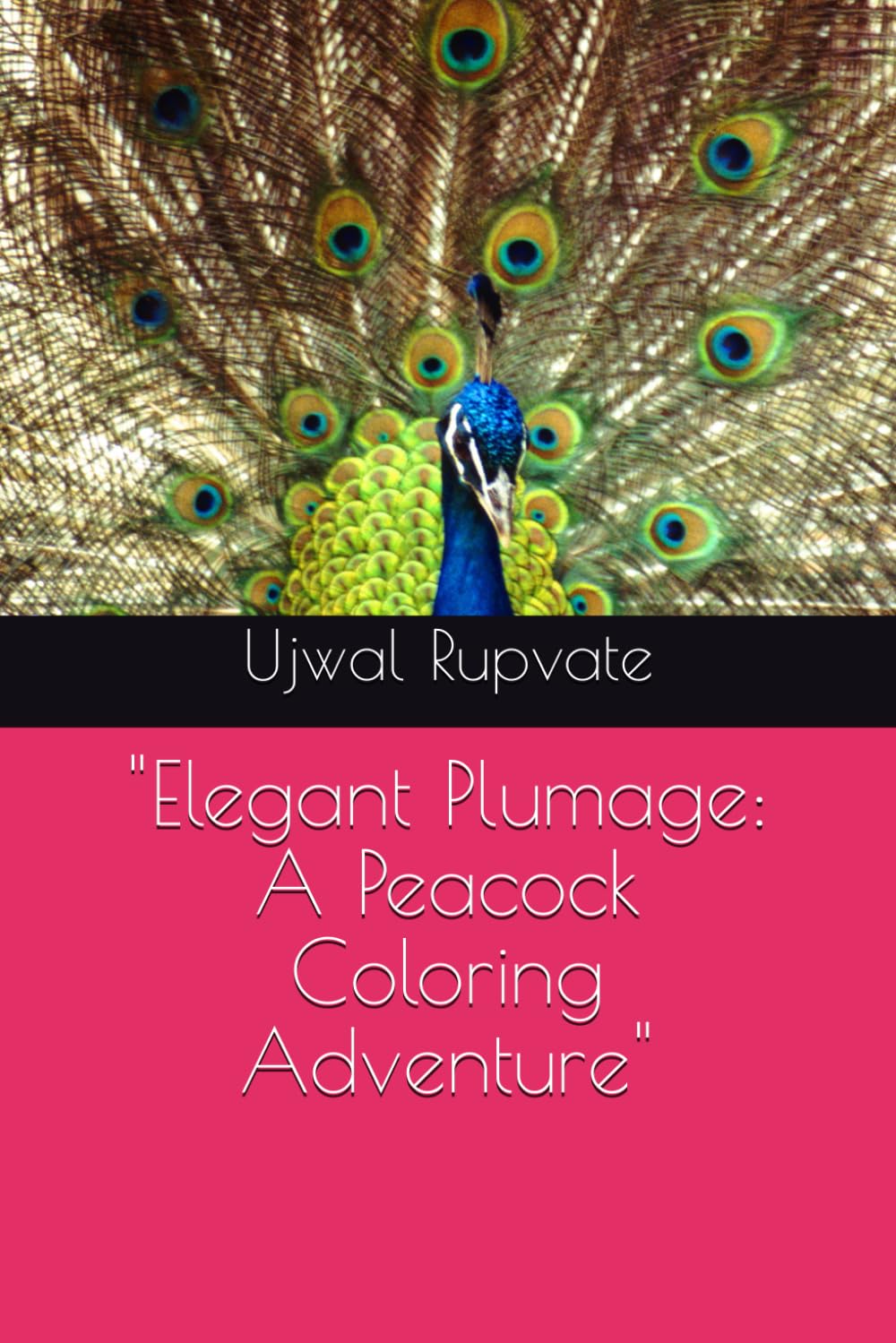 "Elegant Plumage: A Peacock Coloring Adventure"