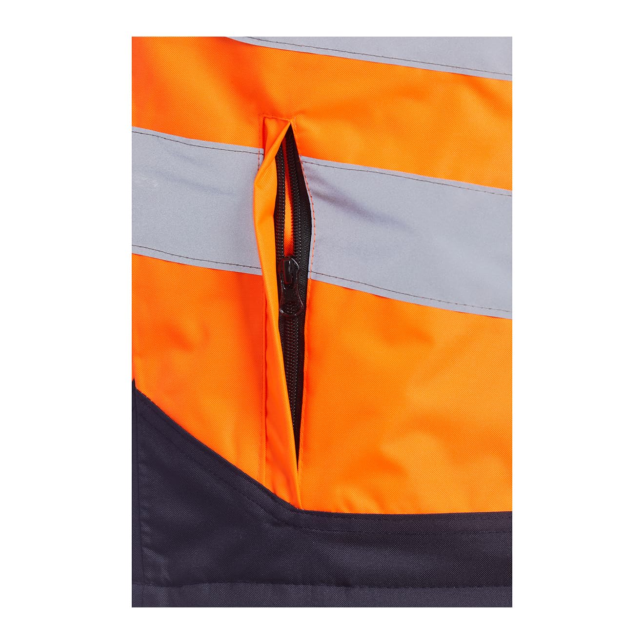 Blackrock Hi-Vis Body Warmer Yellow/Rail Orange Padded Gilet, Hi Viz, For Mens Womens Unisex, Fleece, Workwear, Warm, Gillet, Waterproof Shell & Windproof, Quilted Bodywarmer, Sizes S-6XL