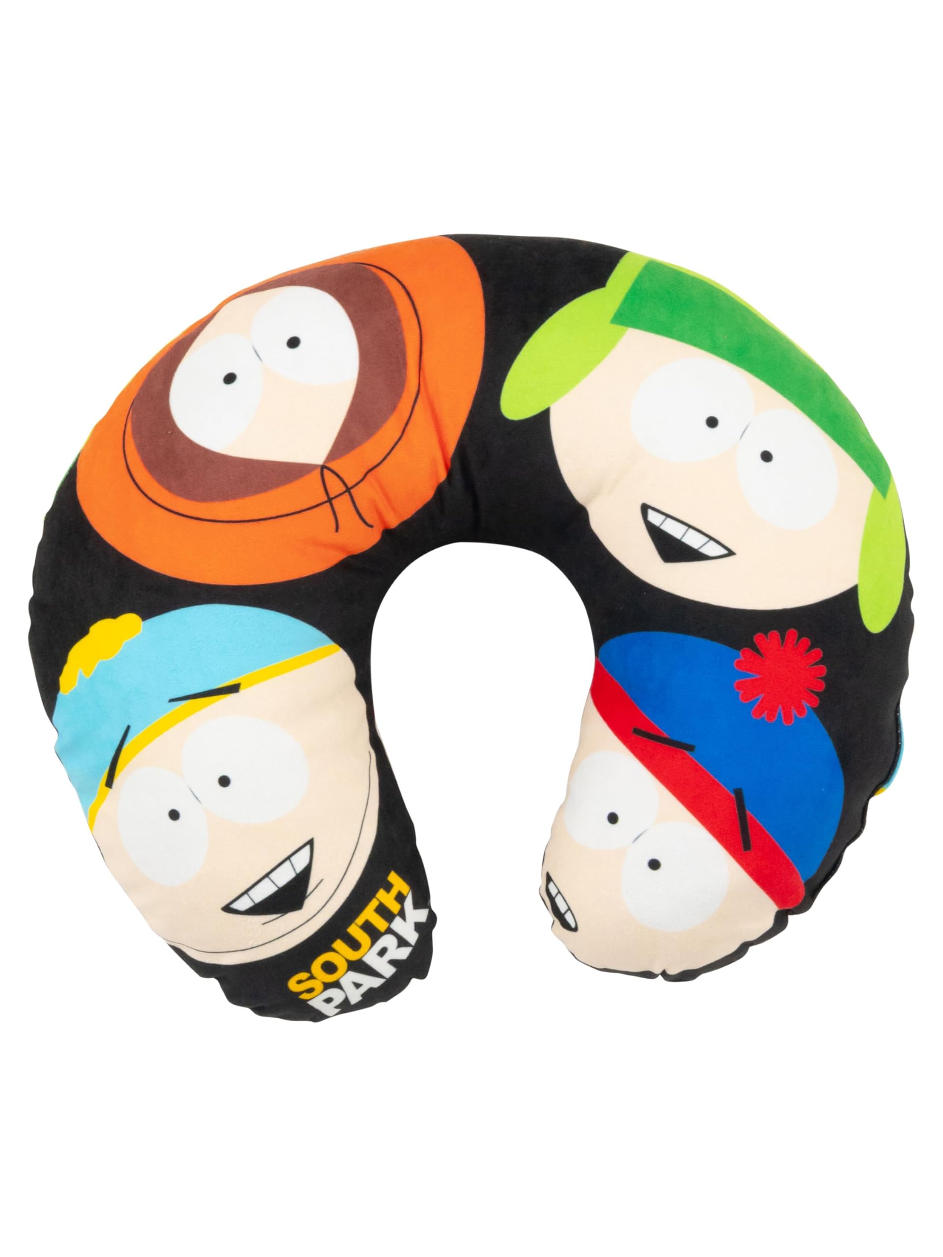 United Labels Black South Park Travel Neck Pillow Comfortable Travel Pillow Neck Pillow Car Aeroplane