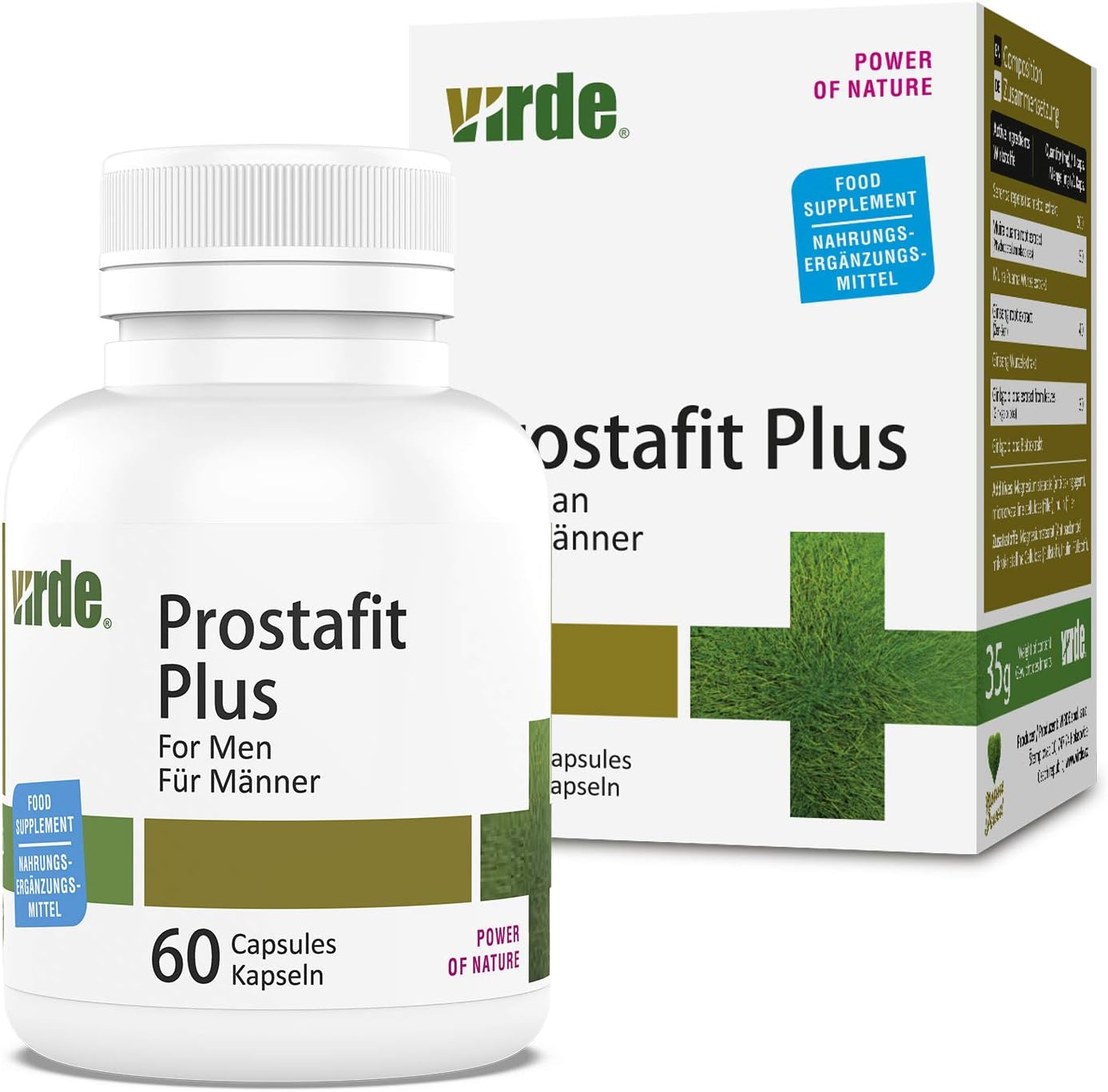 Virde Prostafit Plus Sägepalme (Palmetto) Extrakt + Muira Puama