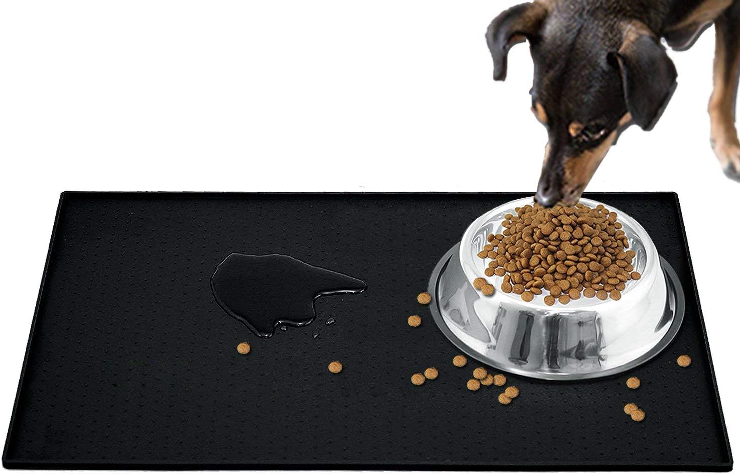 large dog feeding mat
